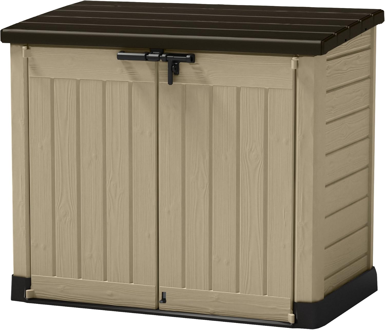 Keter Porta Attrezzi Store It Out Max Beige/Marrone In Resina Cm 145X82X125