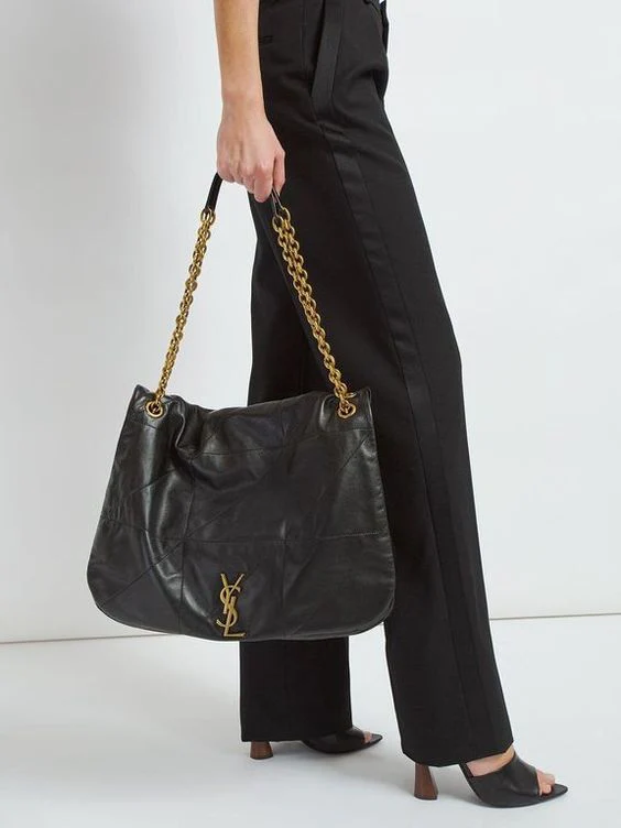 Saint Laurent Jamie 4.3 Leather Shoulder Bag - Top Club