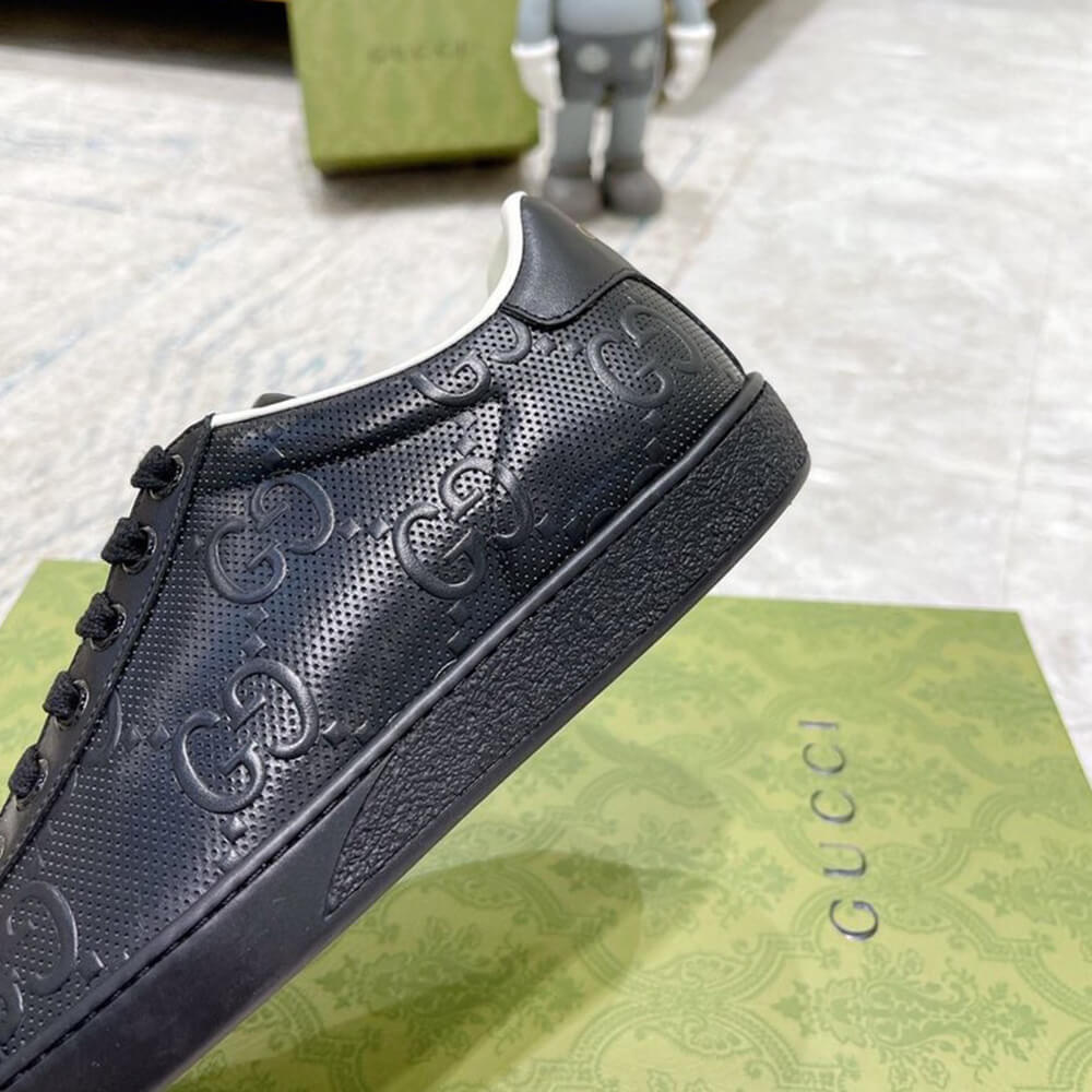 Men s Ace GG embossed sneaker - Top Club