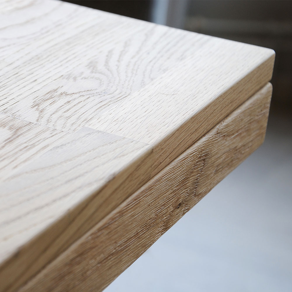 Houten eettafel Brooklyn verlengbaar Bruin