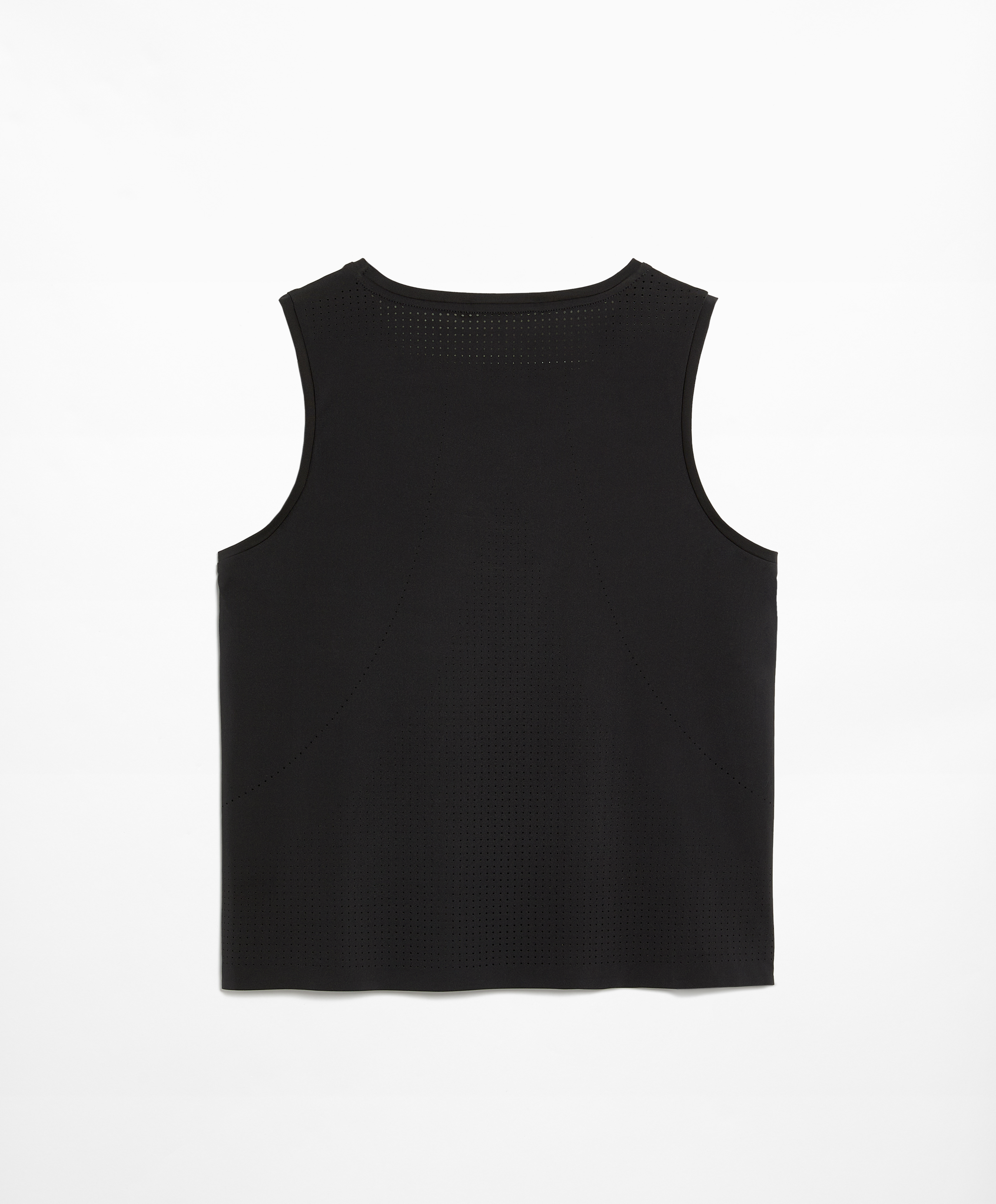 OYSHO Sleeveless cropped technical T-shirt