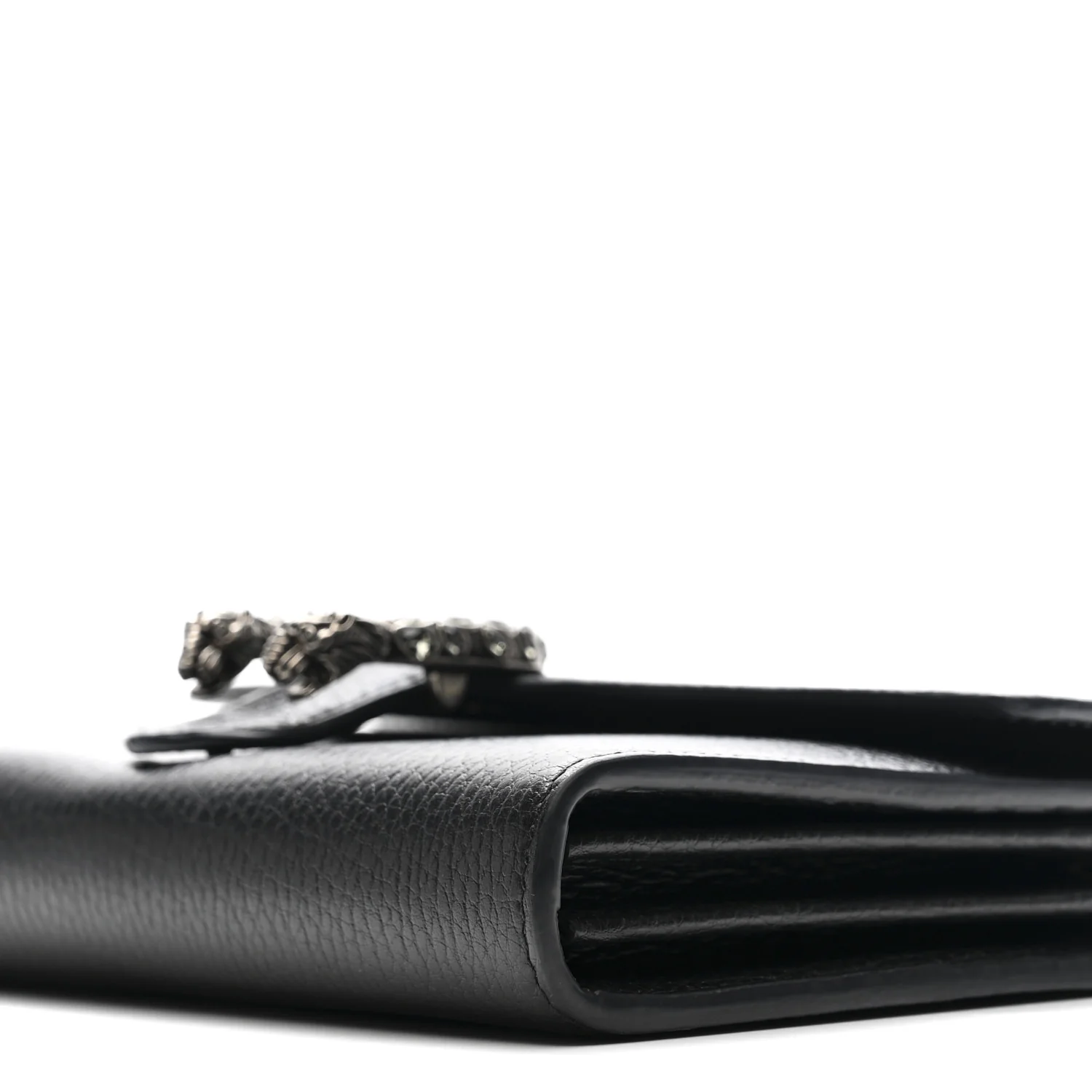 Calfskin Mini Dionysus Chain Wallet Black - Top Club