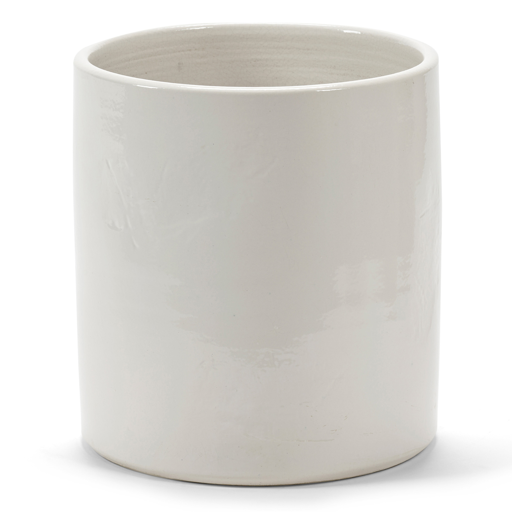 Bloempot Vaso 06 white H29
