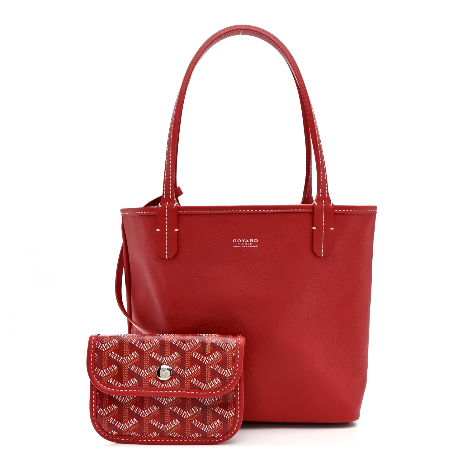 Goyardine Reversible Mini Anjou Red - Top Club