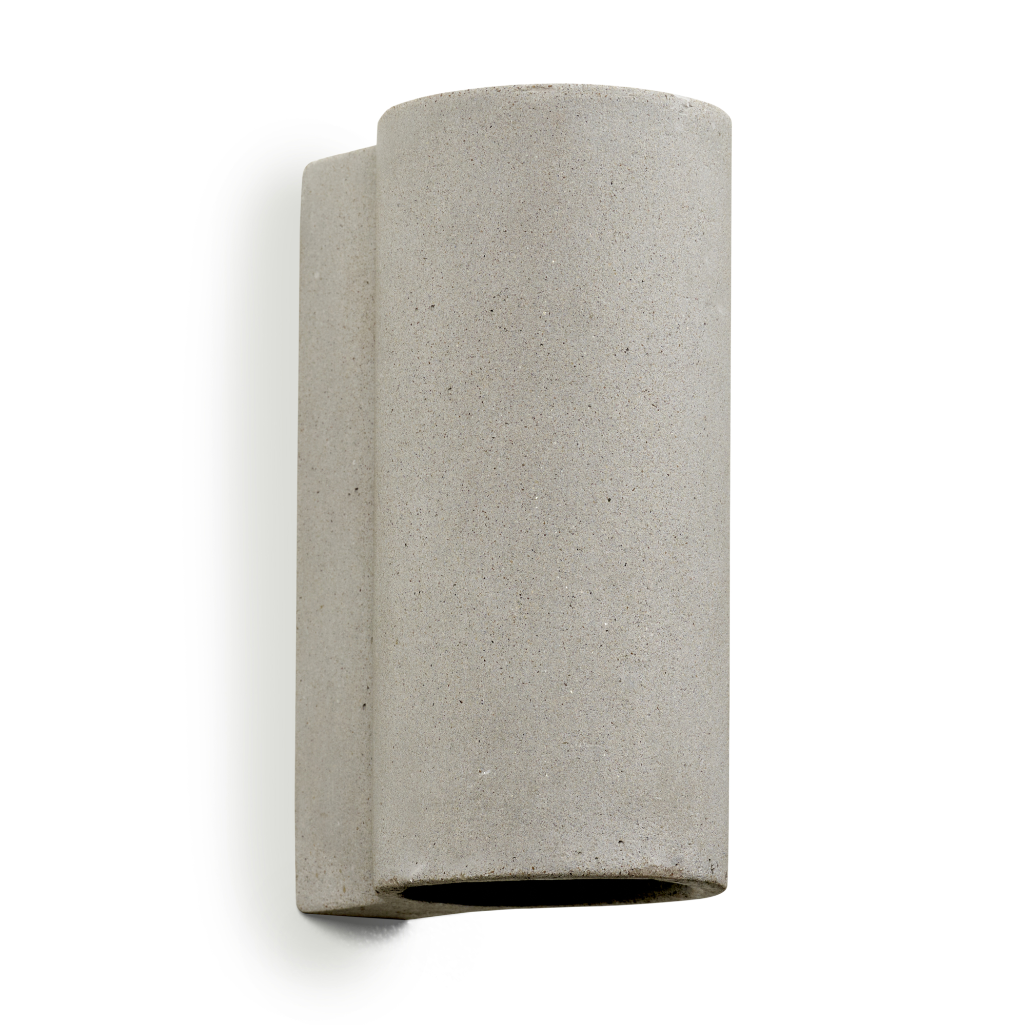 Wandlamp Tube concrete