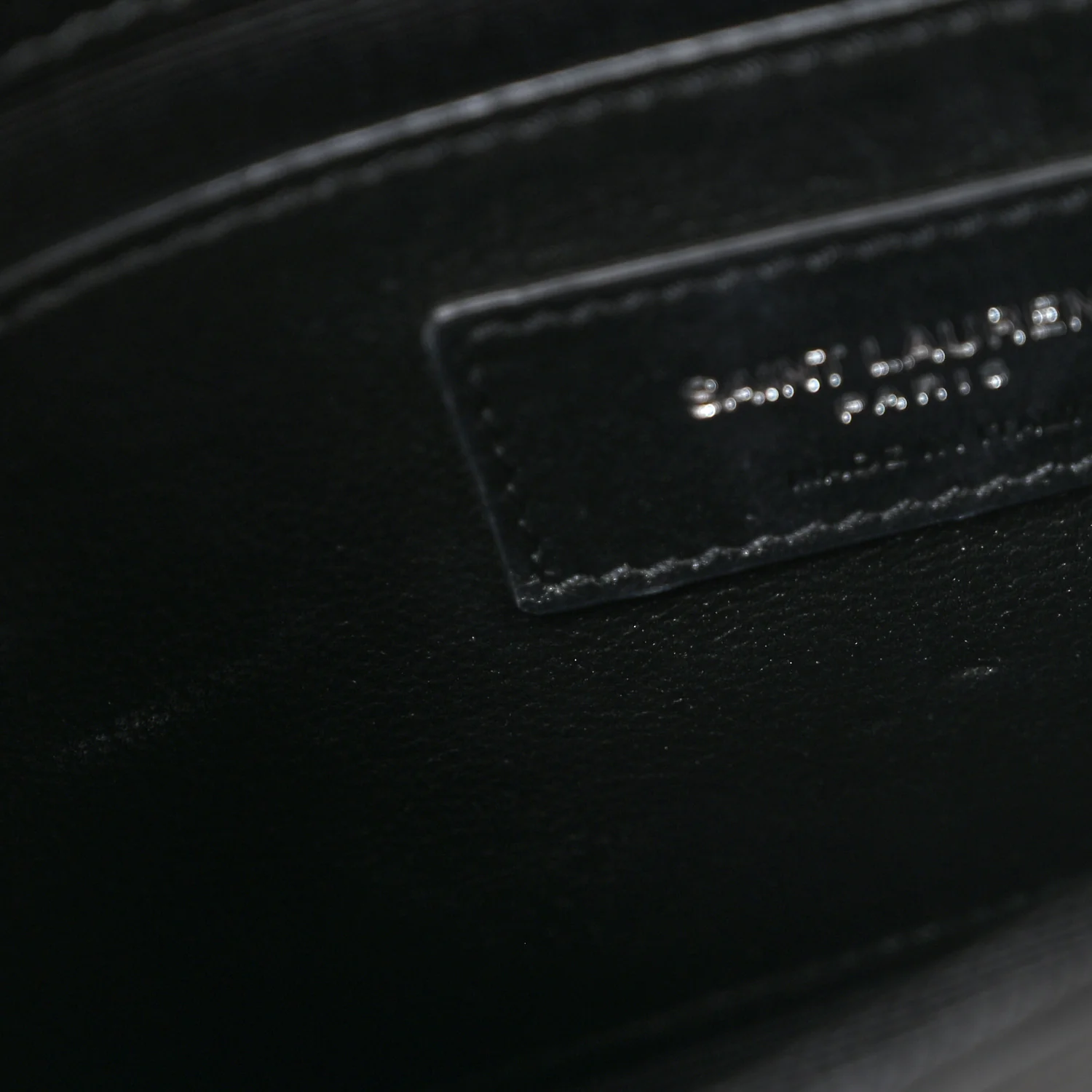 Grain De Poudre Small Monogram Kate Satchel Black - Top Club