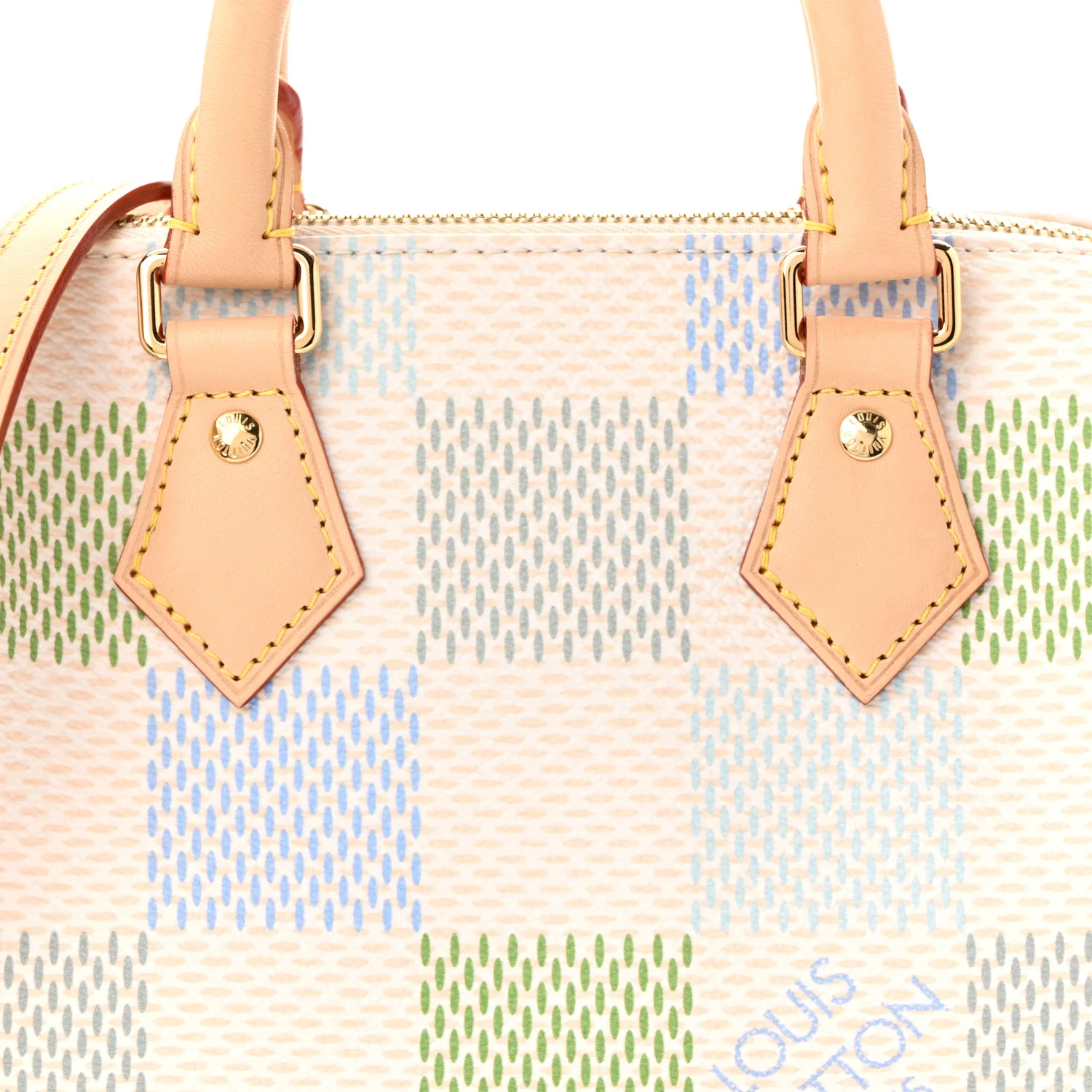 Damier Giant Speedy Bandouliere 20 Pistachio - Top Club