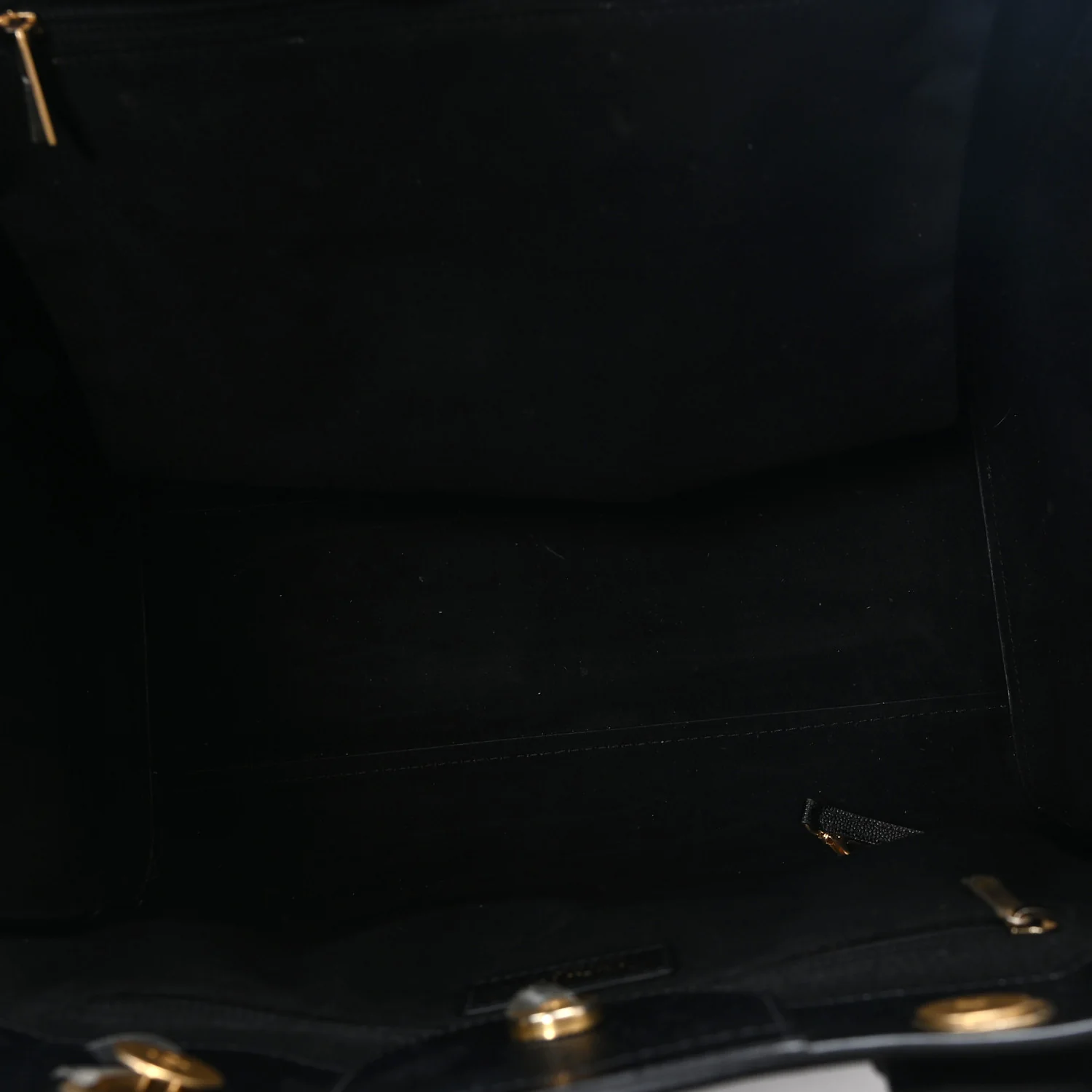 Caviar Medium Studded Deauville Tote Black - Top Club
