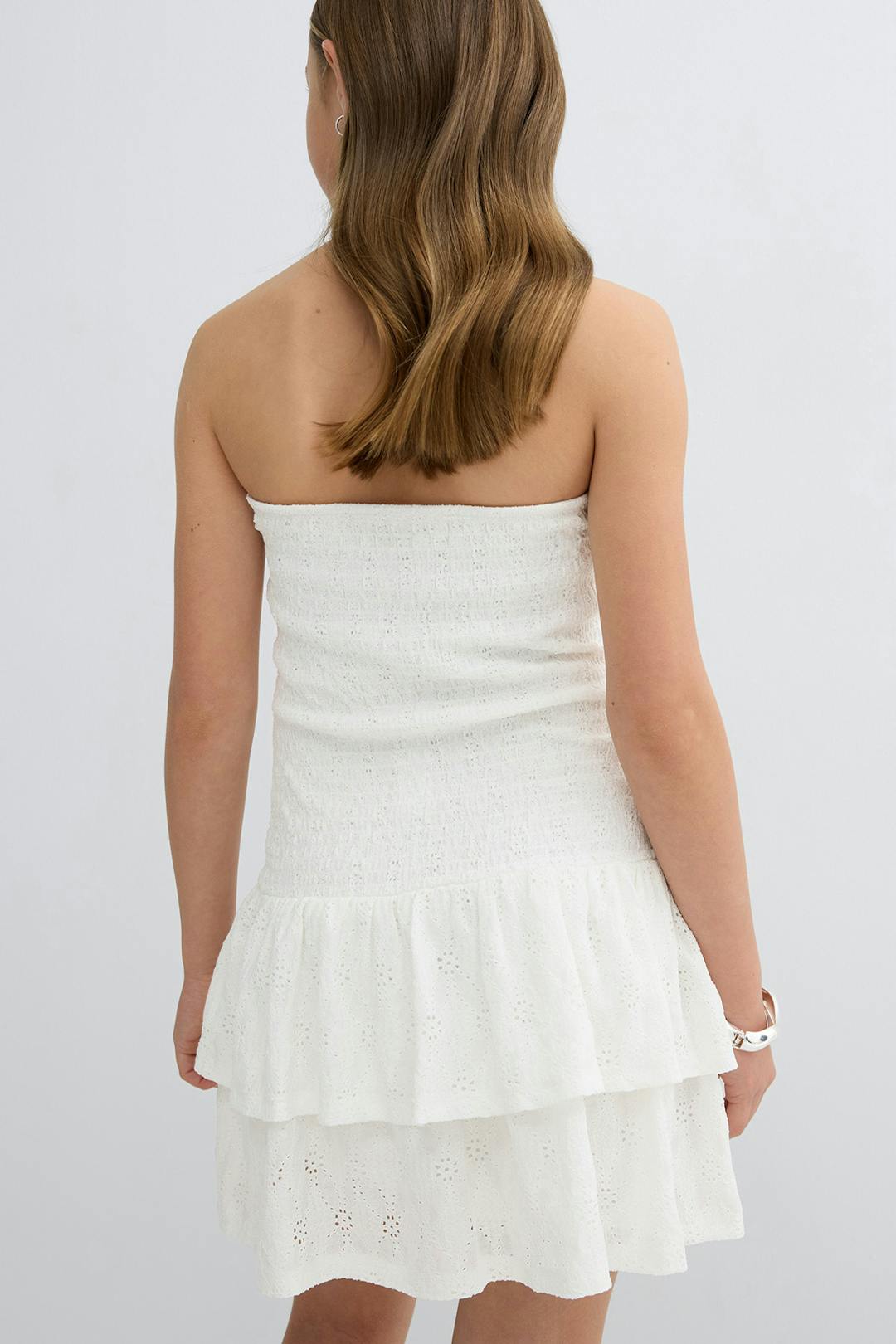 Gina Tricot y broderie anglais dress