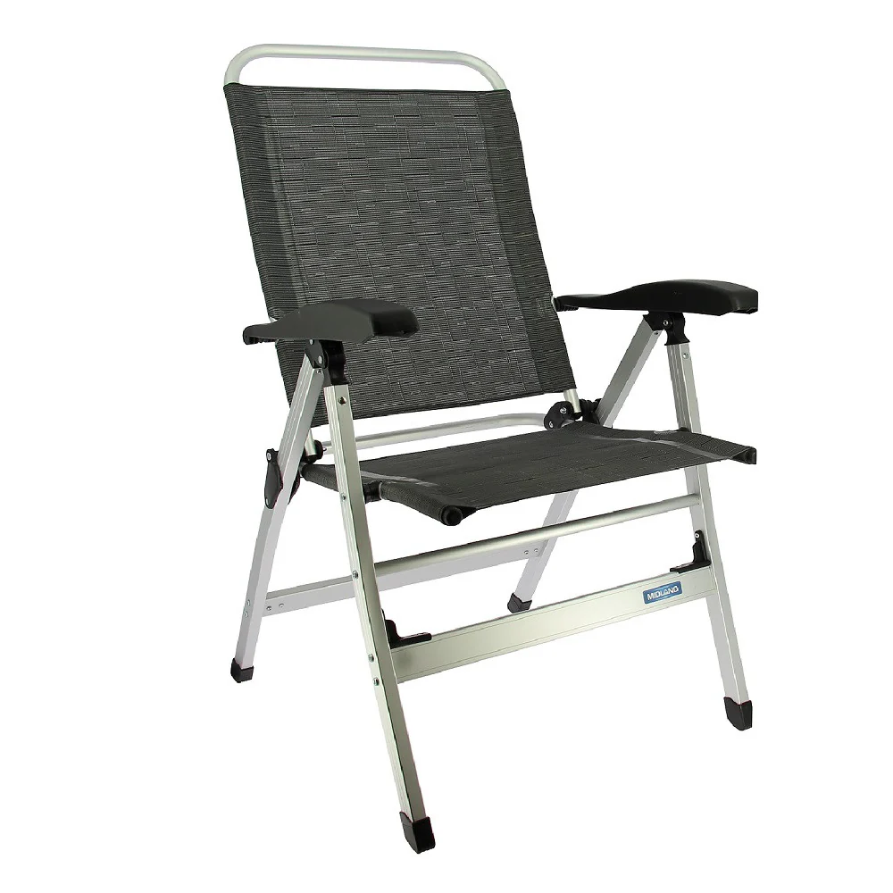 Midland Comfort black - High folding chair