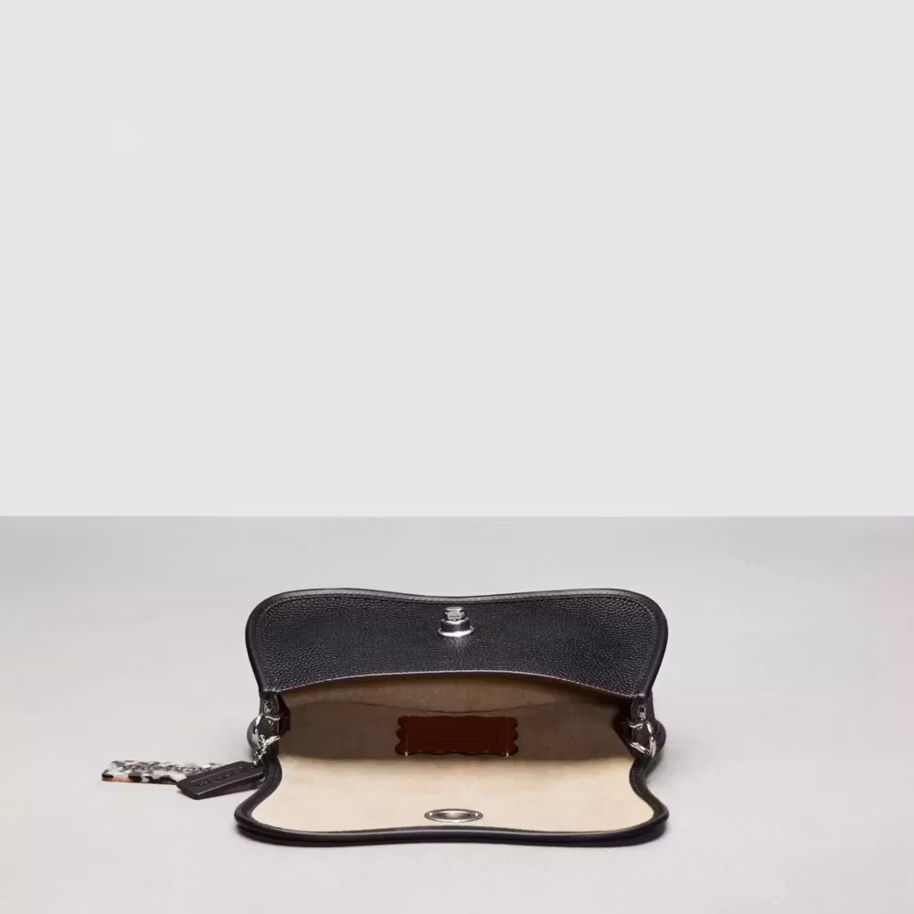 COACH Coach  Wavy Dinky Bag With Crossbody Strap