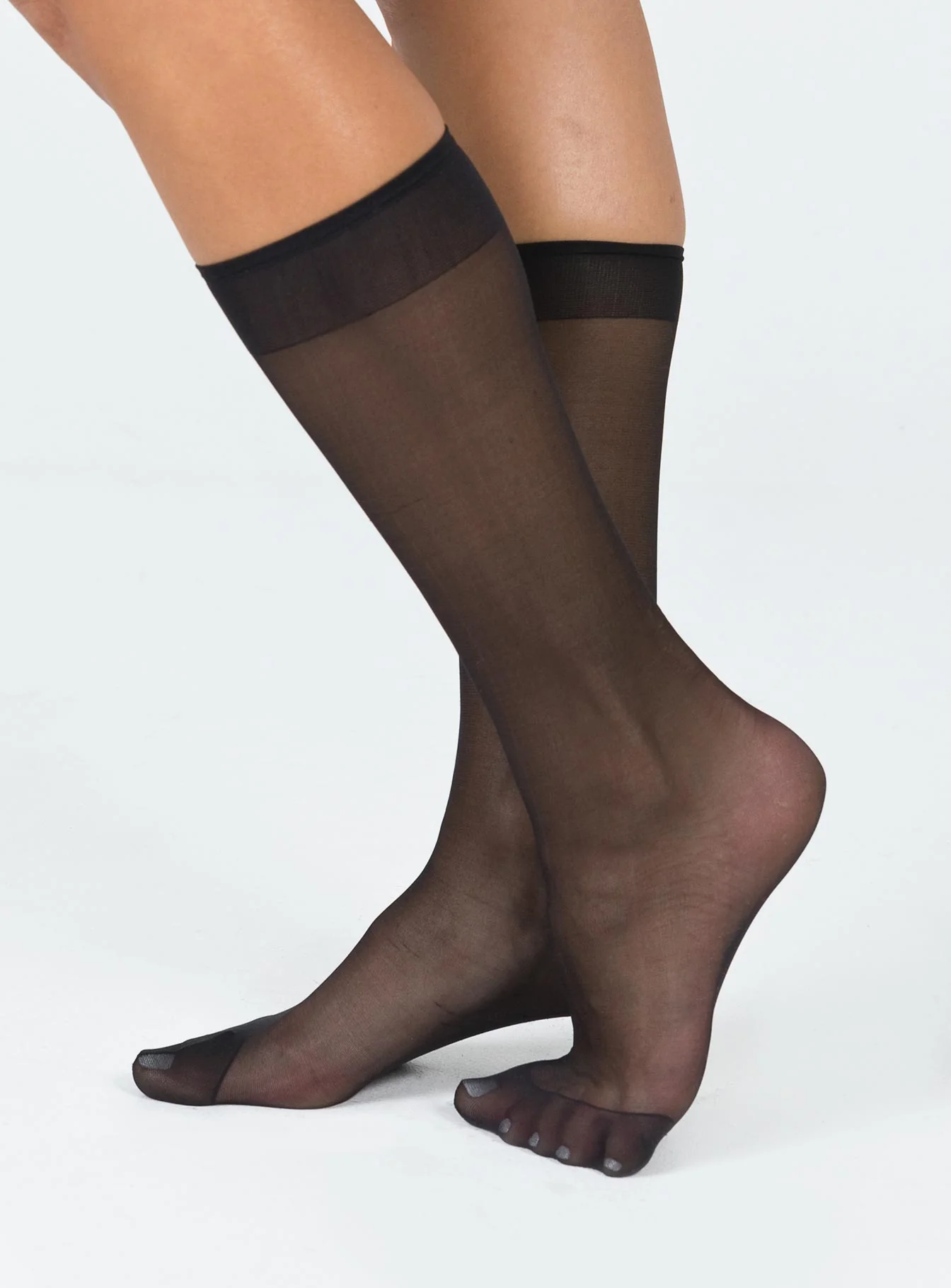 McClair Knee High Stocking Socks Black