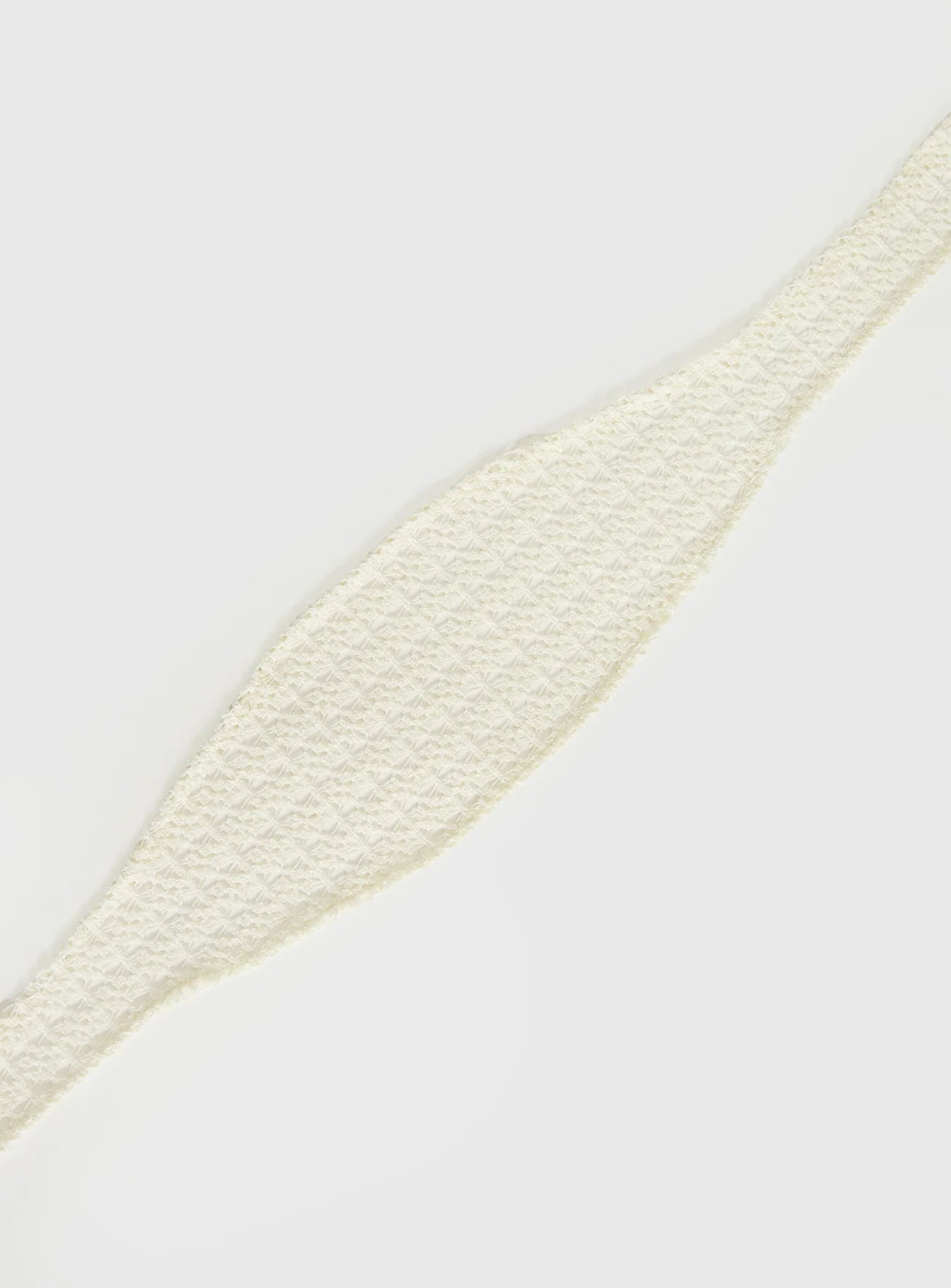 Keighla Crochet Hair Scarf Cream