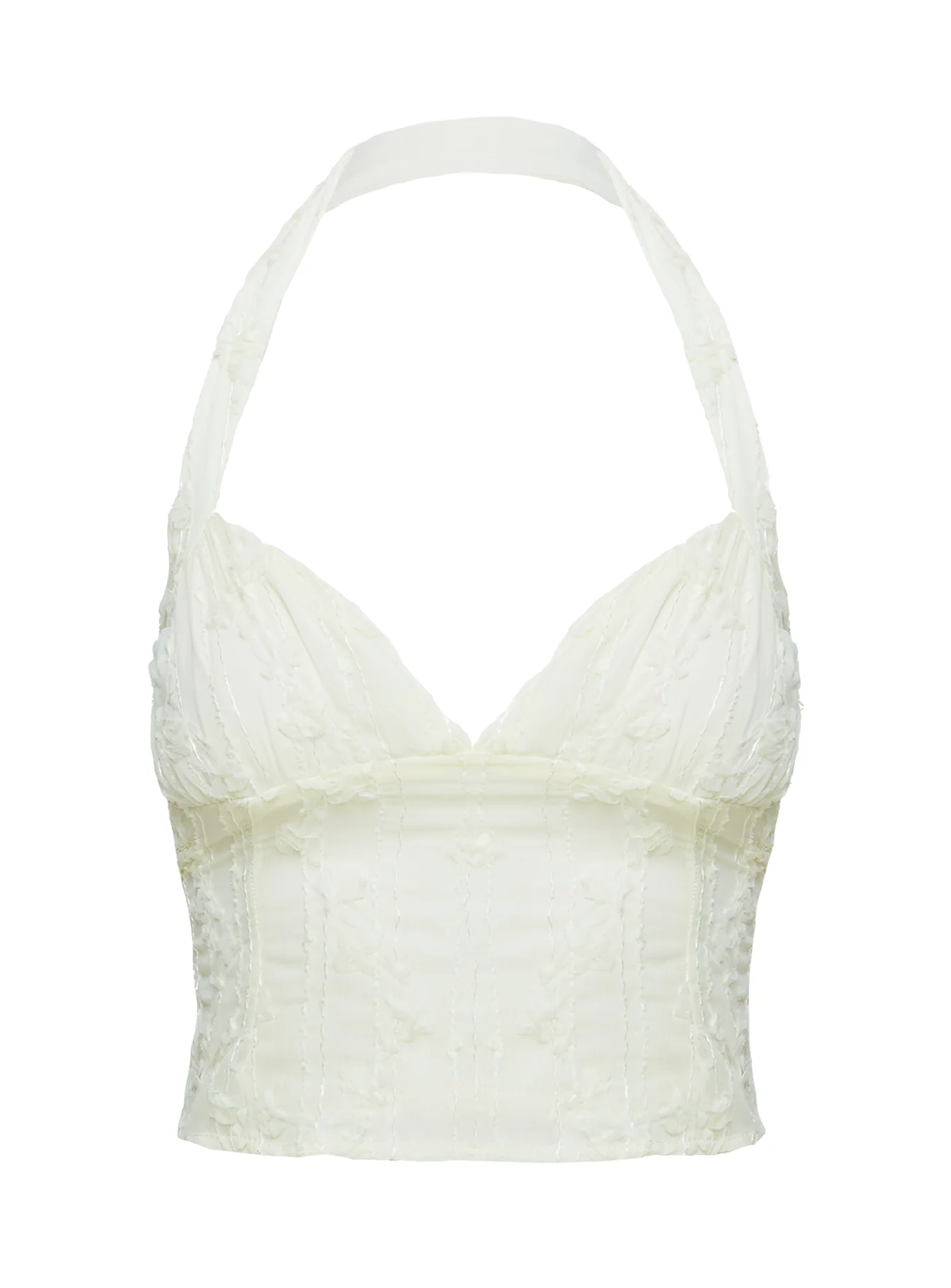 Aspyn Halter Top Yellow