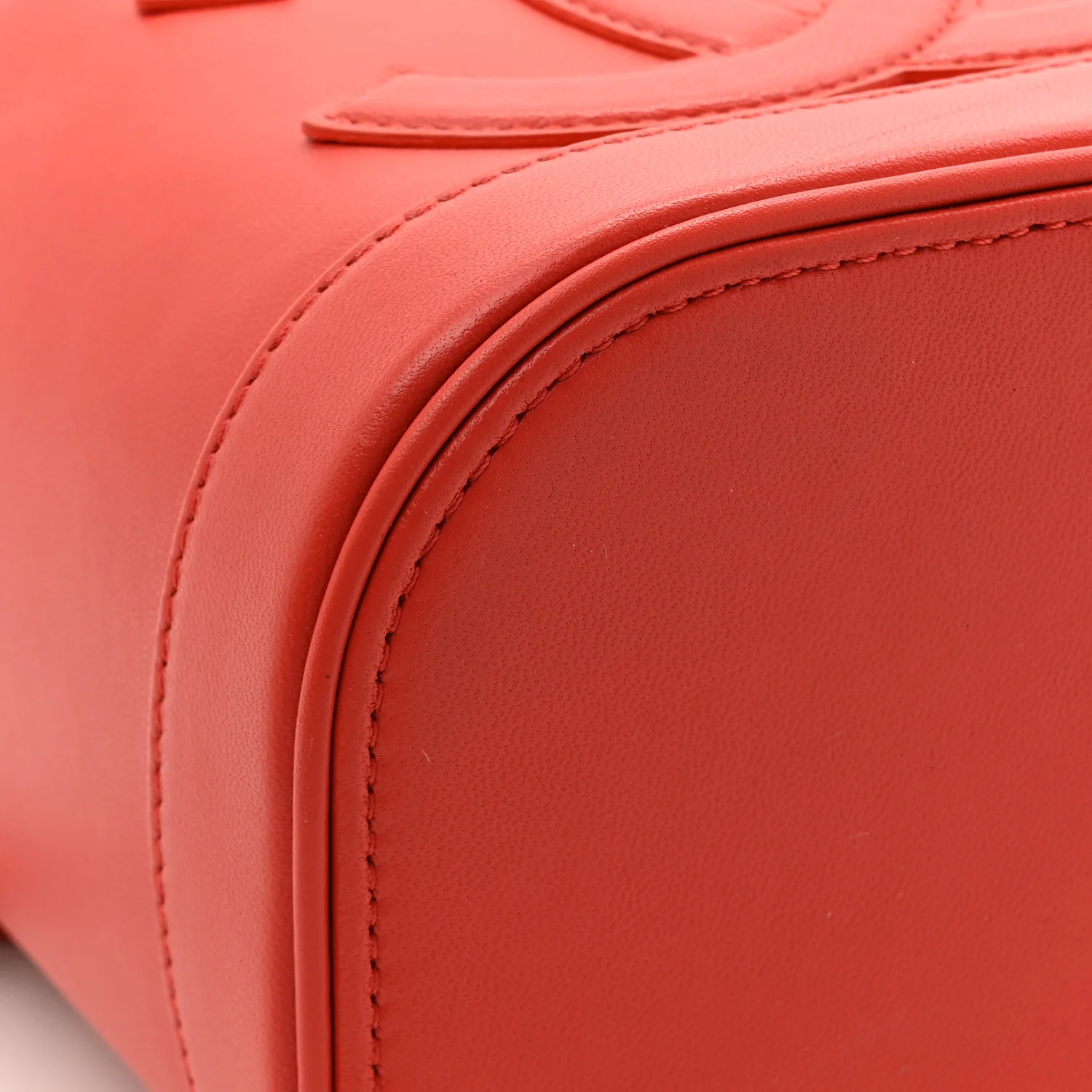 Lambskin Timeless Vanity Cosmetic Case Red - Top Club