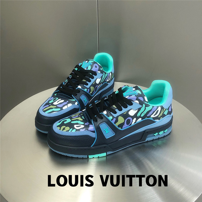 louis vuitton LV graffiti couple sneakers - Sneaker Replica Workshop