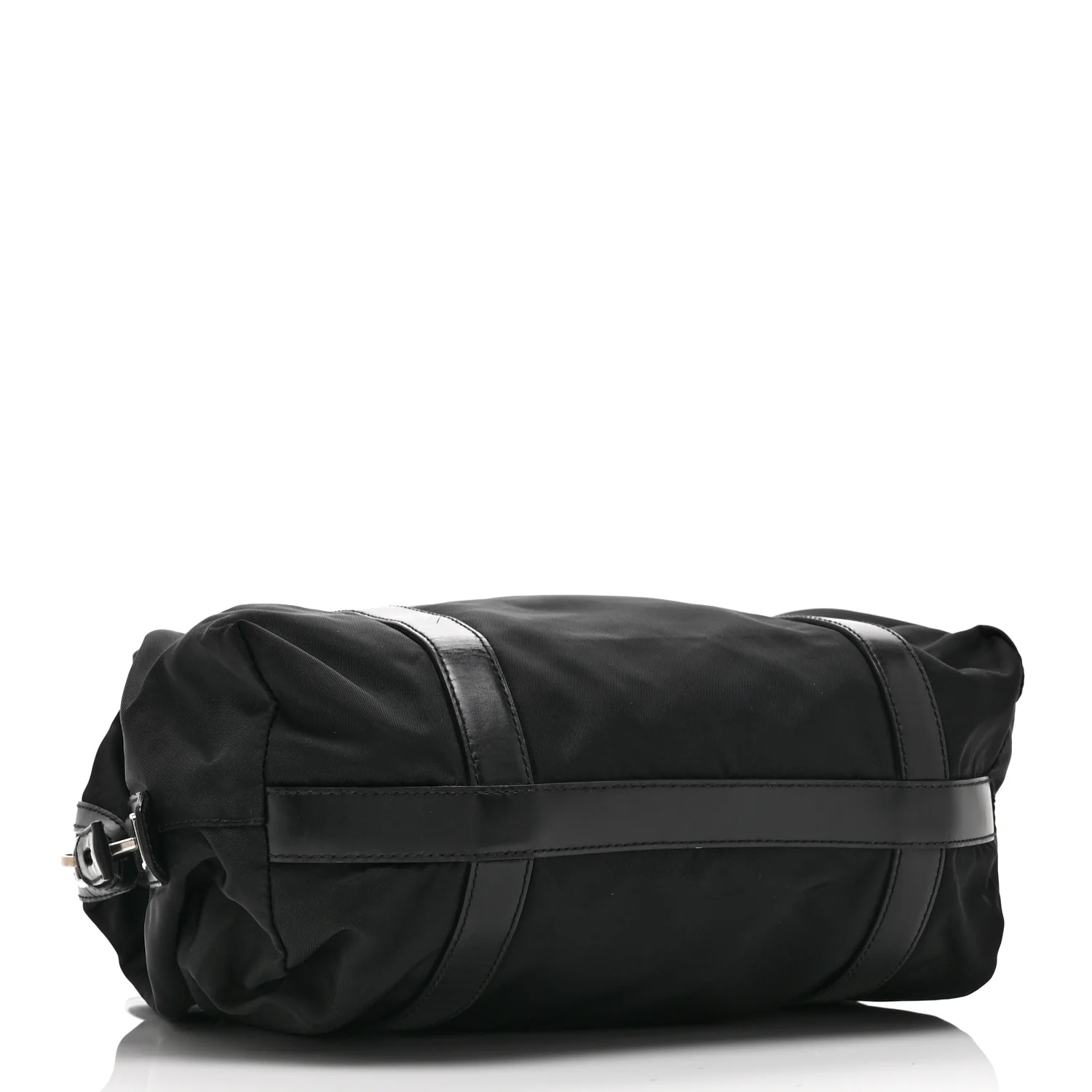 Tessuto Nylon Saffiano Tote Black - Top Club