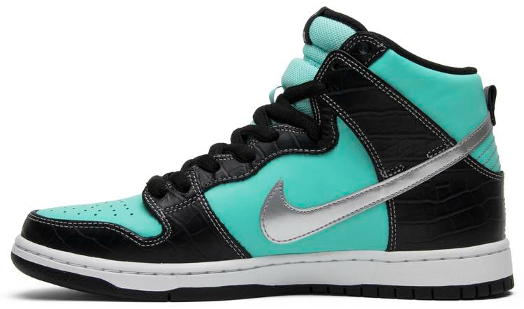 Diamond Supply Co. x Dunk High Premium SB  Tiffany  653599-400 - Sneaker Replica Workshop