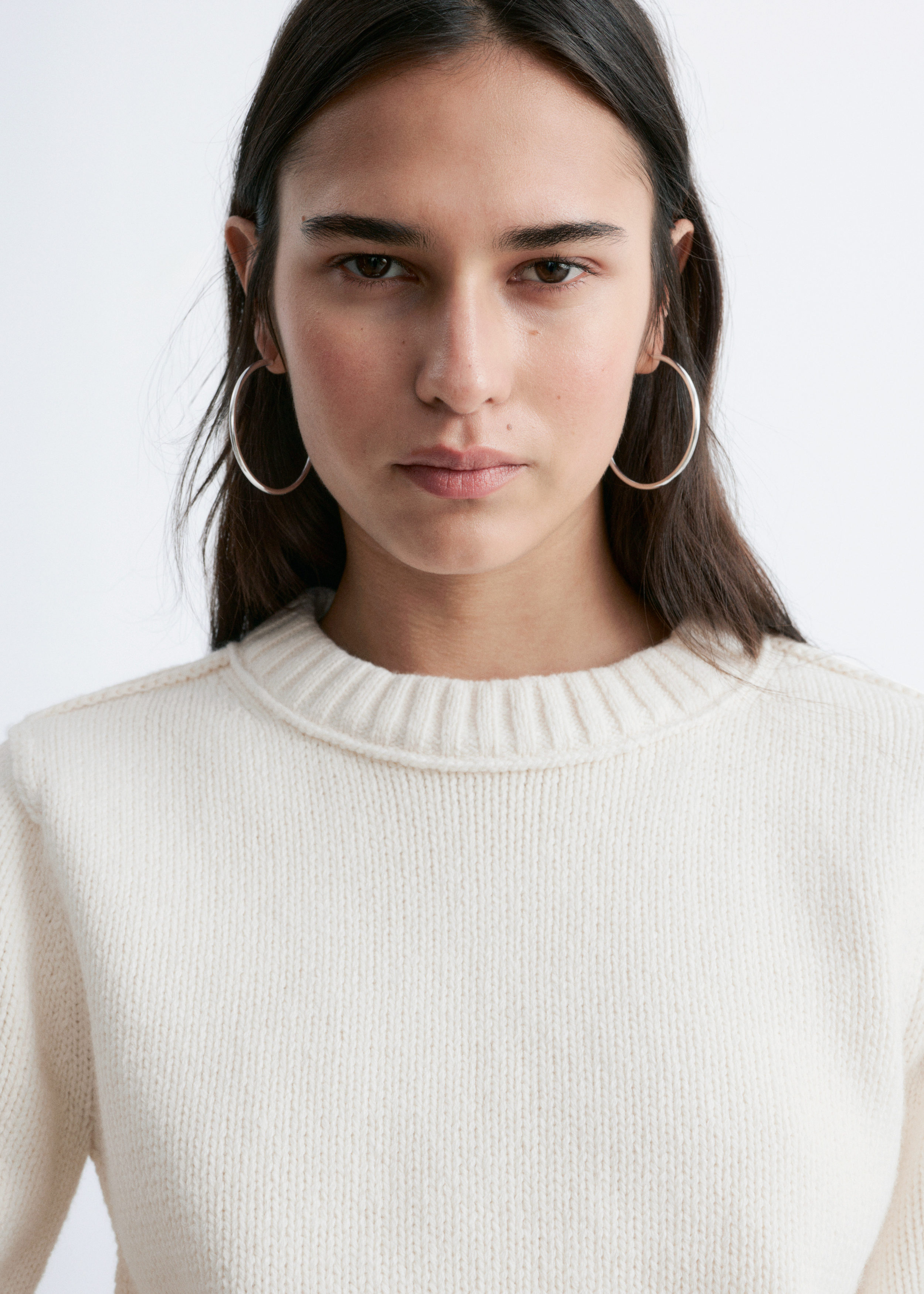 & Other Stories RIB-KNIT T-SHIRT