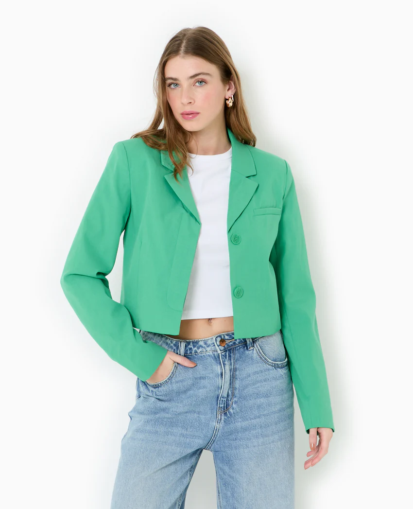 Pimkie Veste courte avec boutons sous patte
