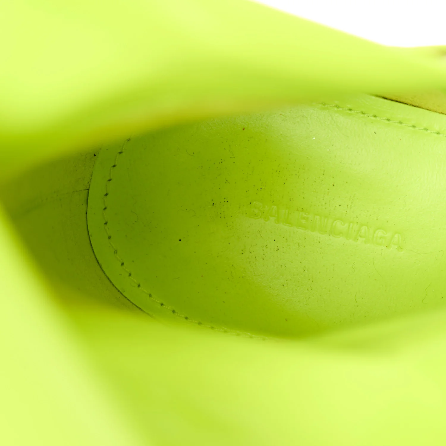 Agneau Arena Cagole 90mm Boots 39 Fluo Yellow - Top Club