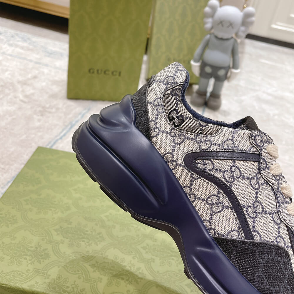 Gucci Multicolor GG Supreme Rhyton Sneaker - Top Club
