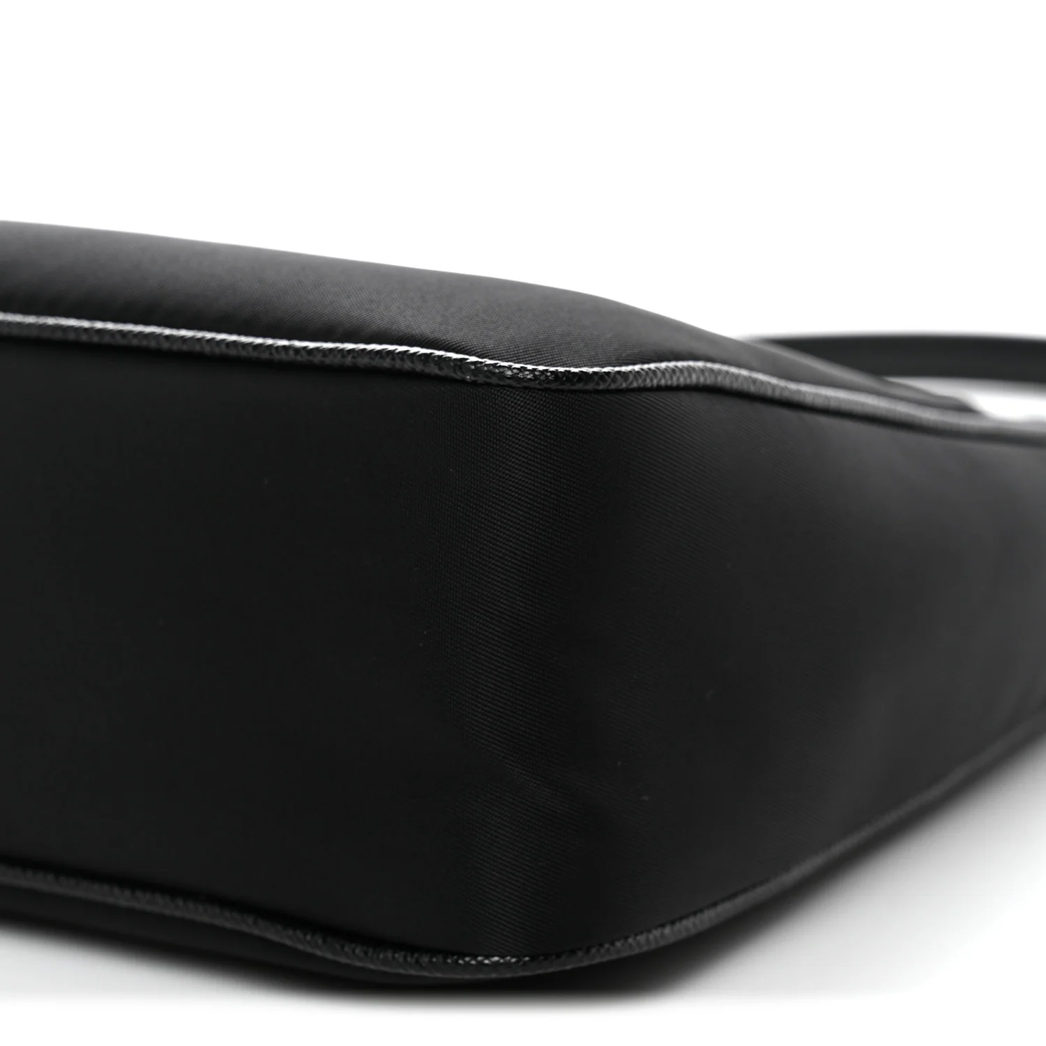 Tessuto Nylon Saffiano Mini Re-Edition 2005 Bag Black - Top Club