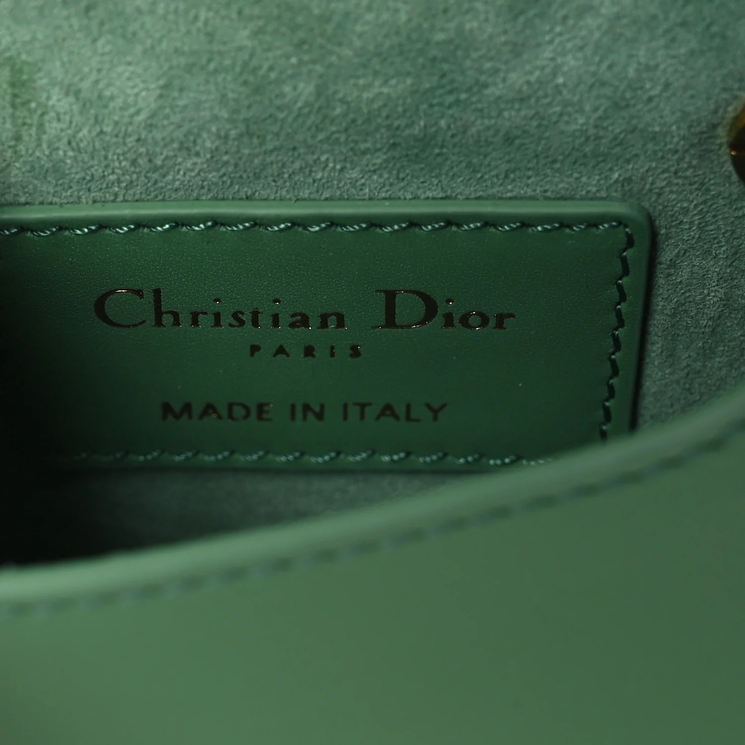 Box Calfskin Micro Bobby Bag Sage Green - Top Club