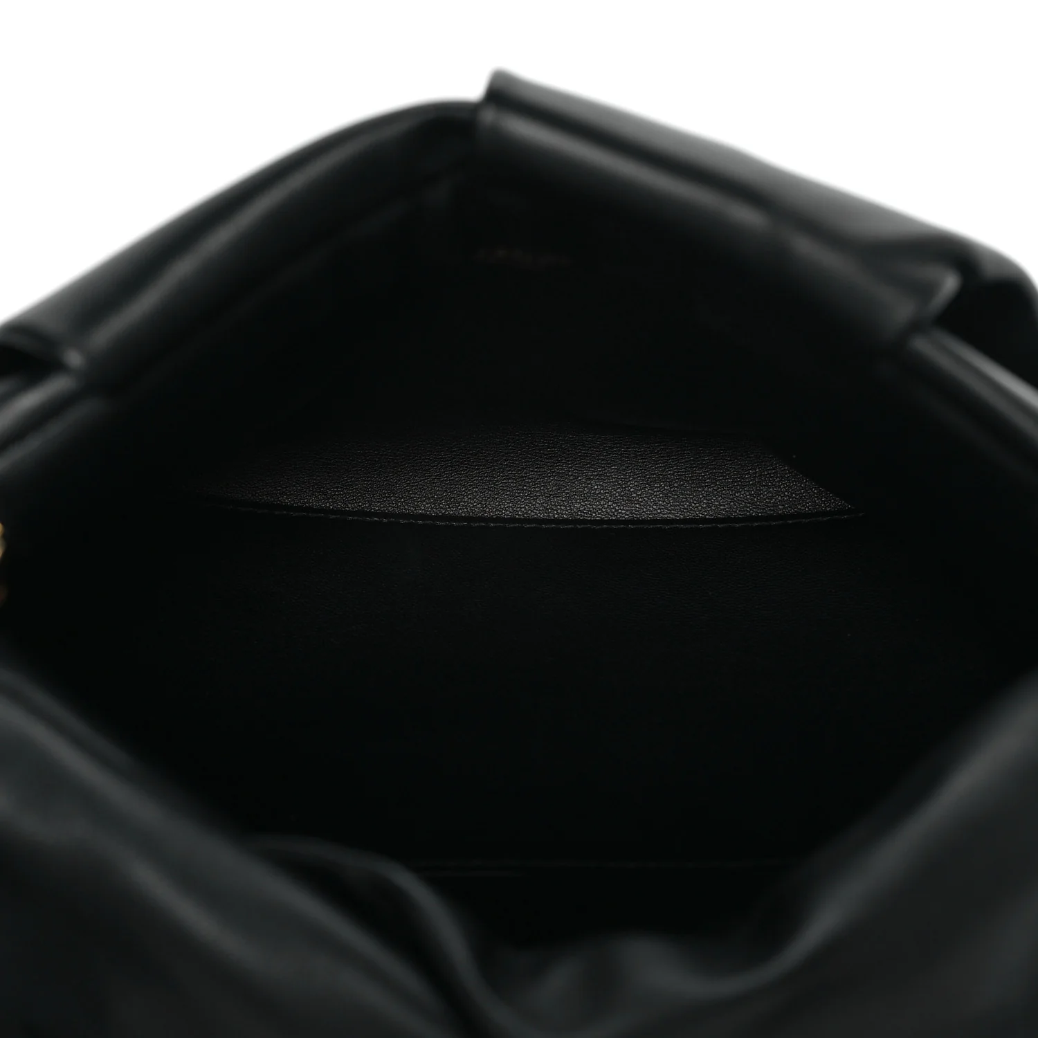 Lambskin Rose Clutch Black - Top Club