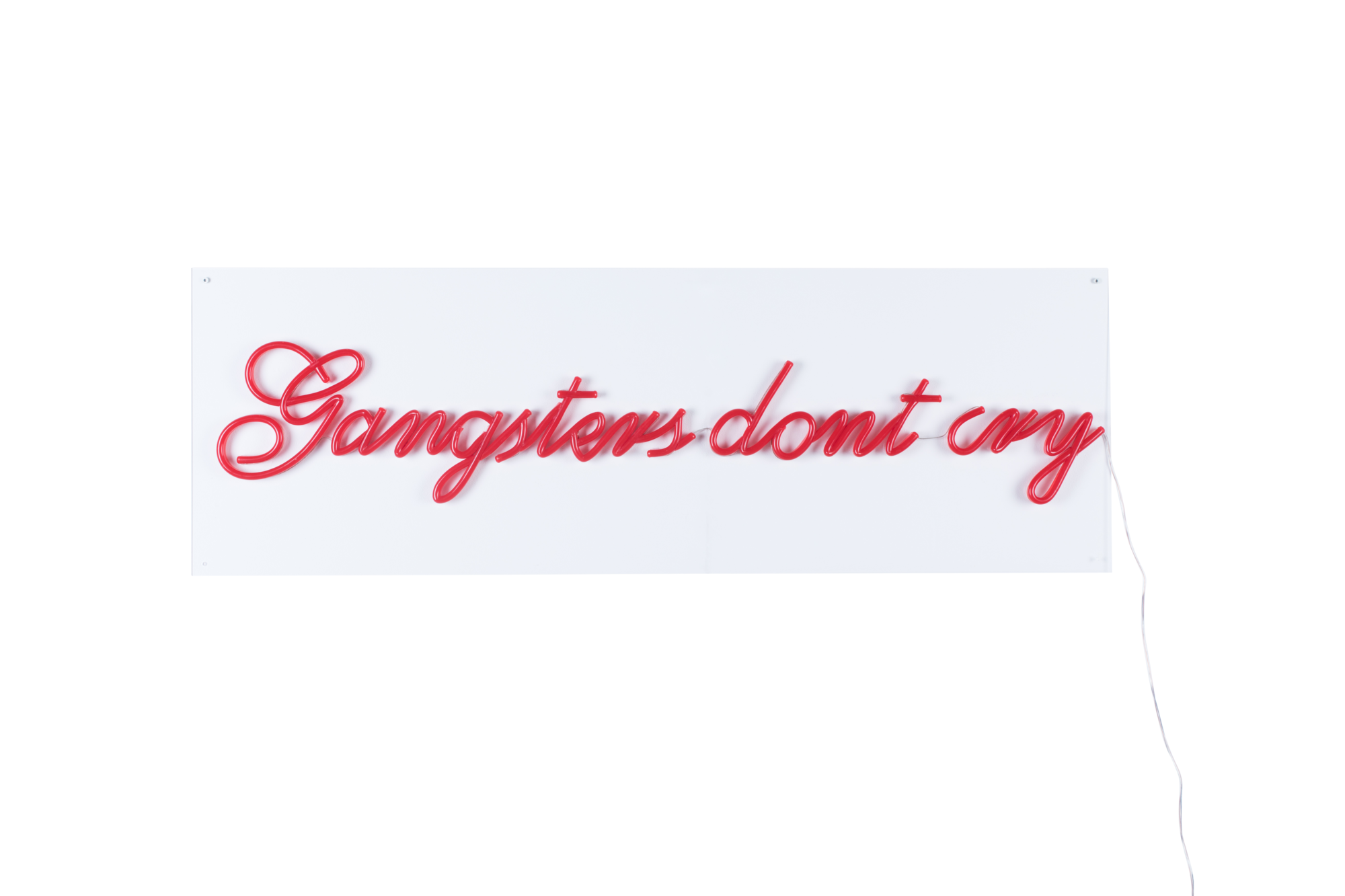 Wandlamp Gangsters non social sign