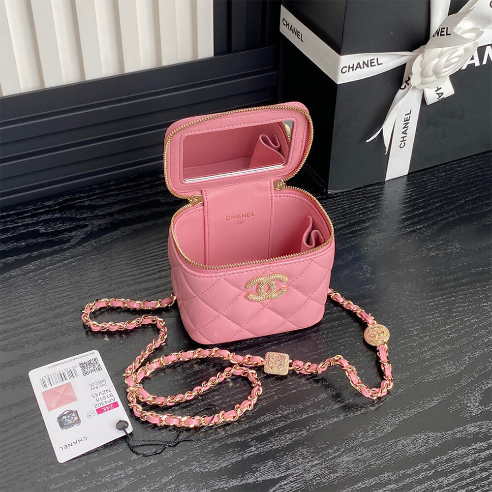 CHANEL Small Vanity with Chain(HIGH-END GRADE) - Top Club