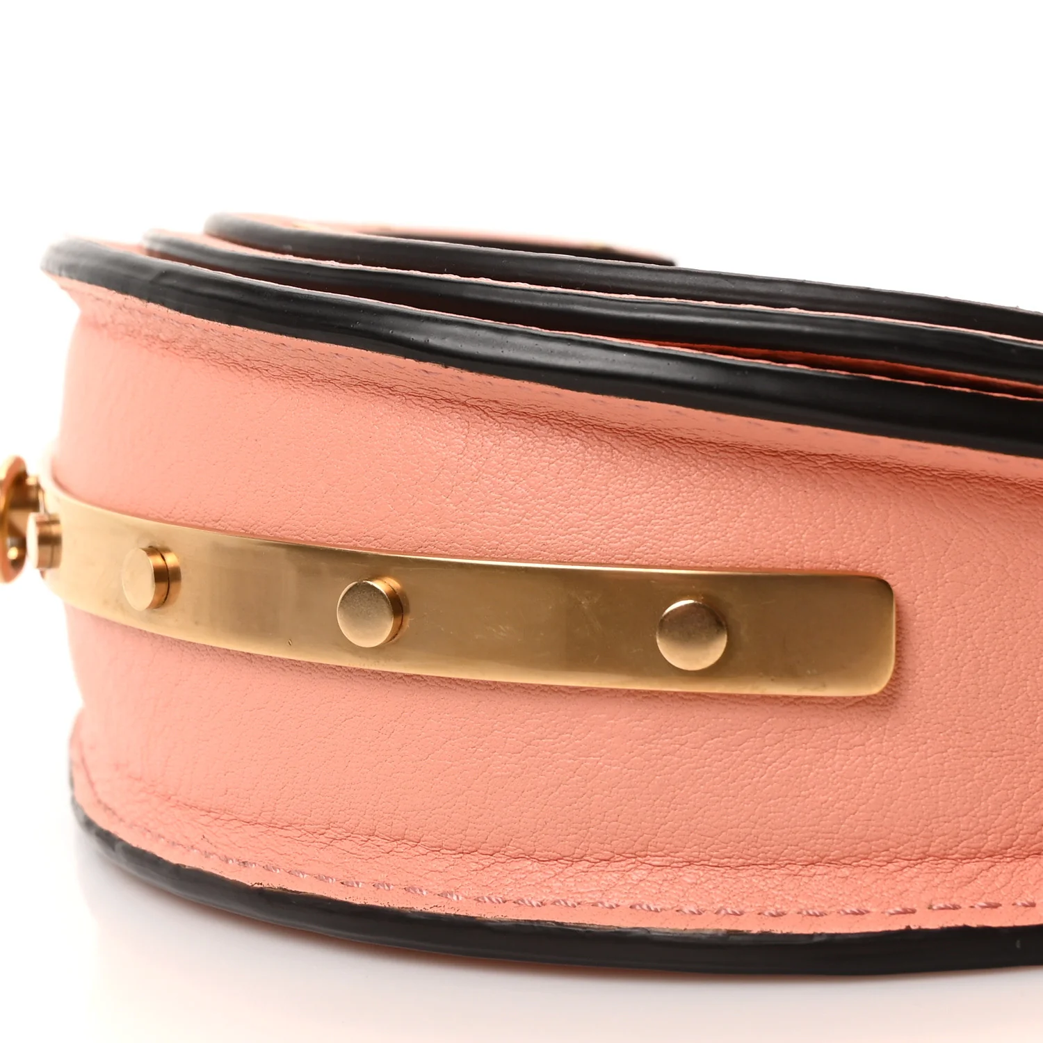 Calfskin Small Nile Bracelet Minaudiere Bag Ideal Blush - Top Club