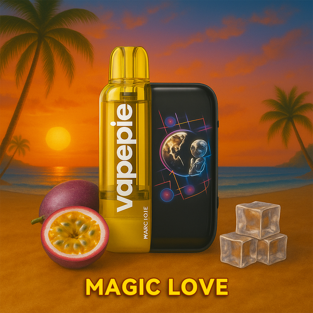 Magická láska (tropické ovoce)	🔥 TK × VAPEPIE Ultra Phantom 30 000 Potahů