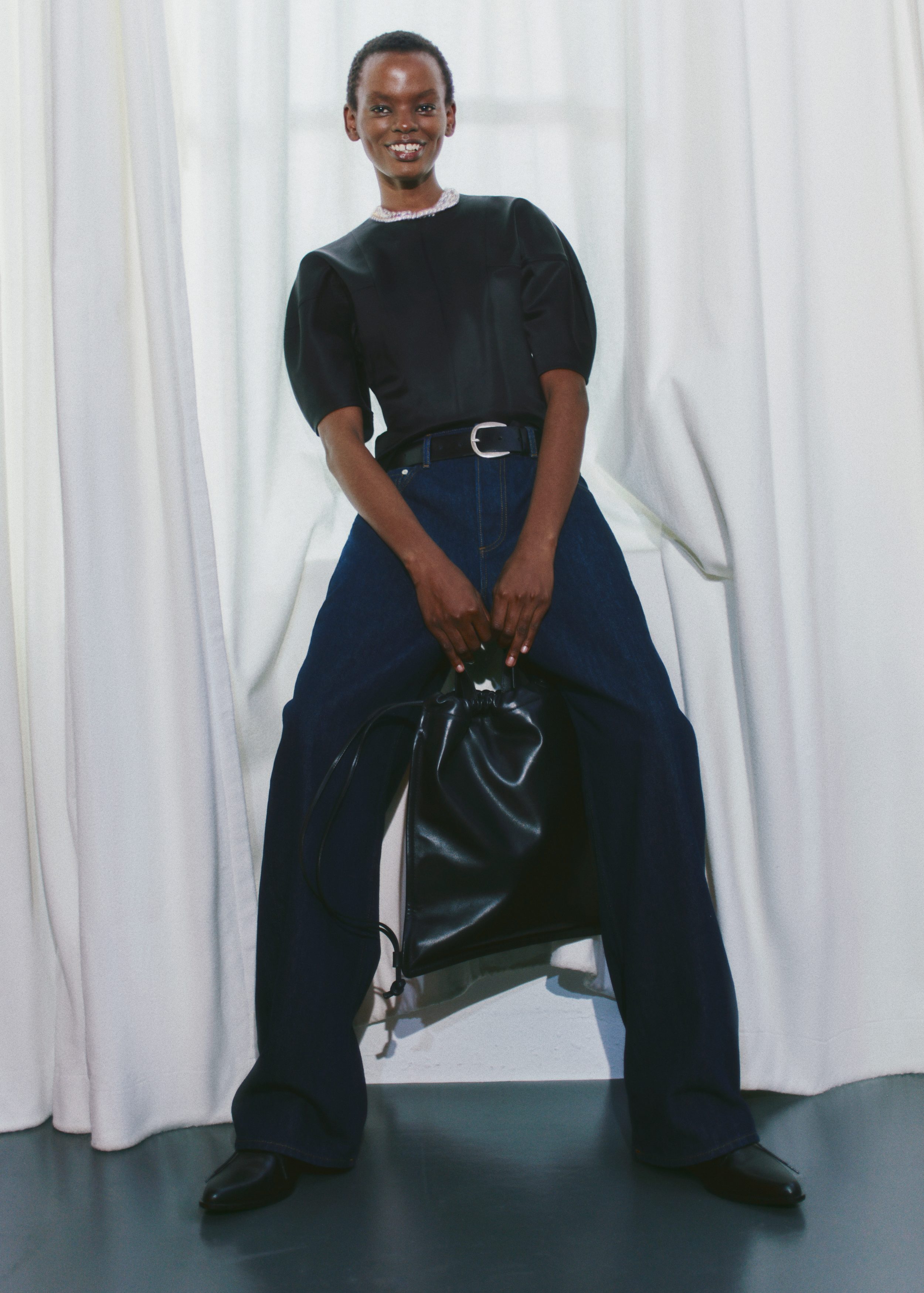 & Other Stories BARREL-LEG JEANS