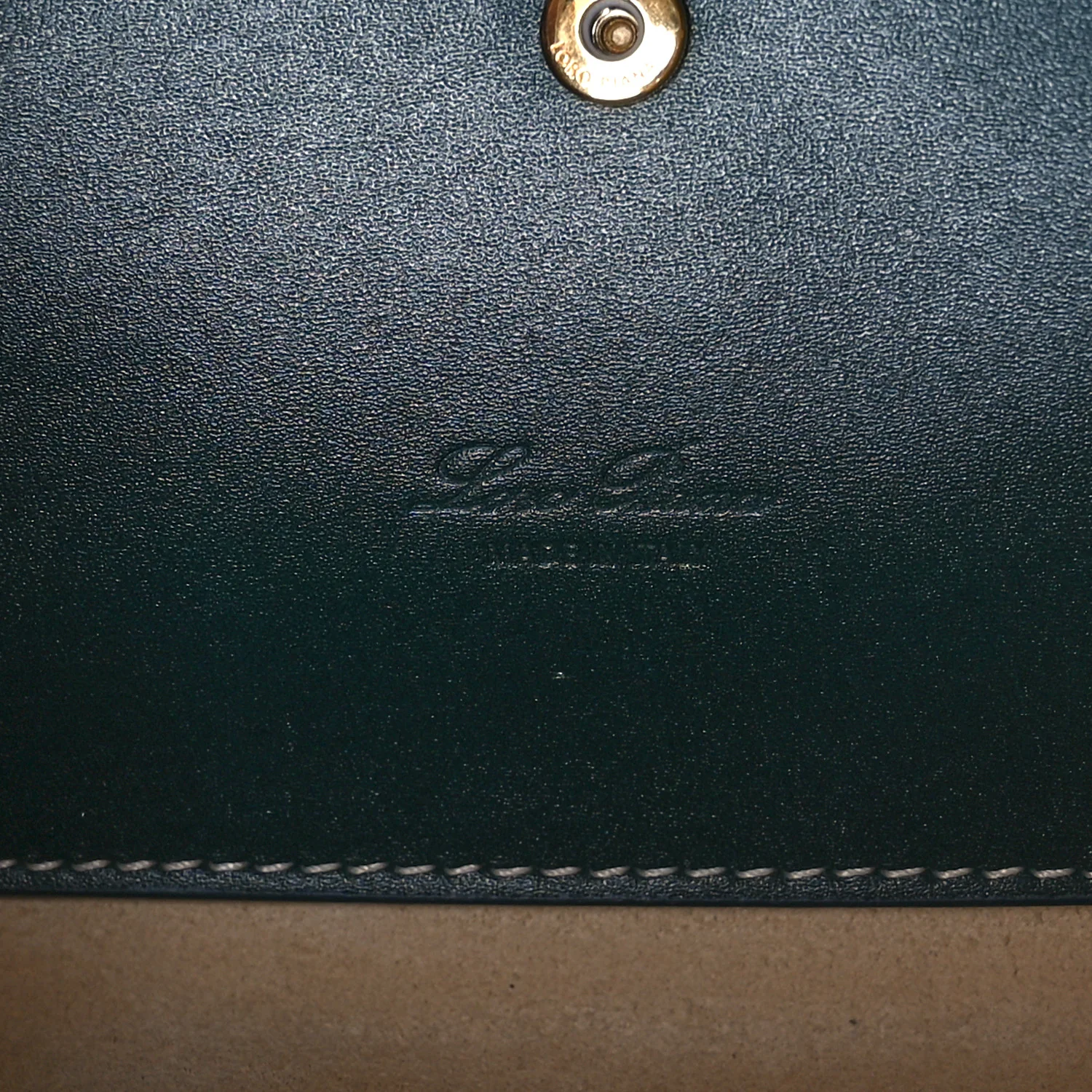 Smooth Calfskin Extra Bag L27 New Petrolio - Top Club