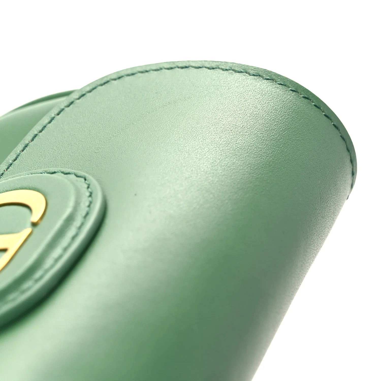 Box Calfskin Micro Bobby Bag Sage Green - Top Club