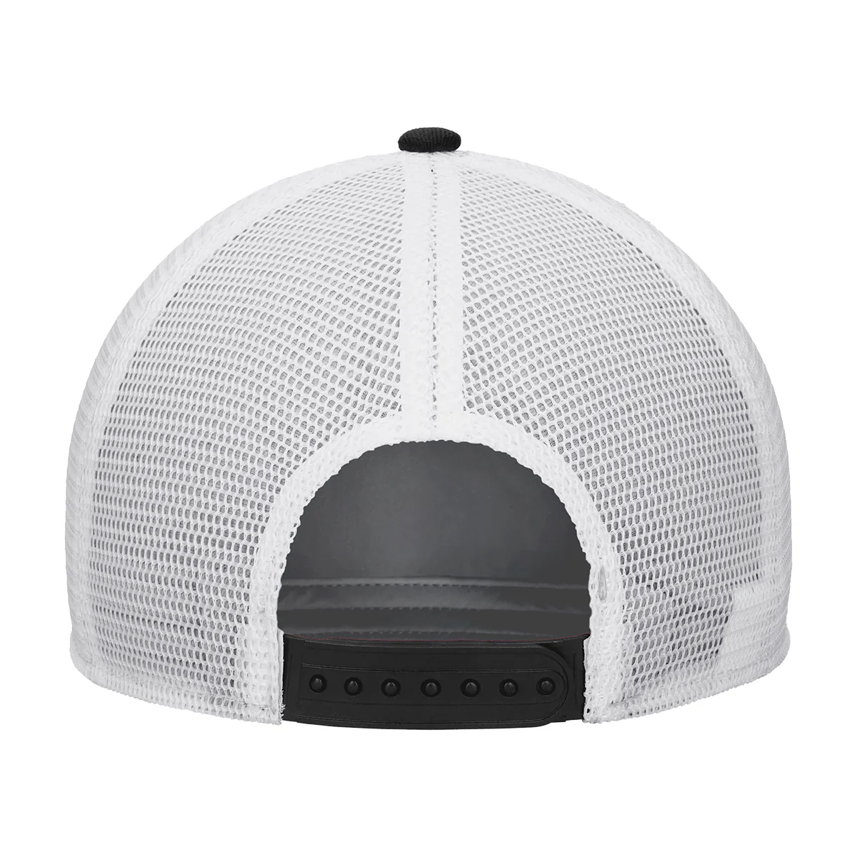 Nike Youth Spear Logo Adjustable Trucker - Black/White - MoB Apparel