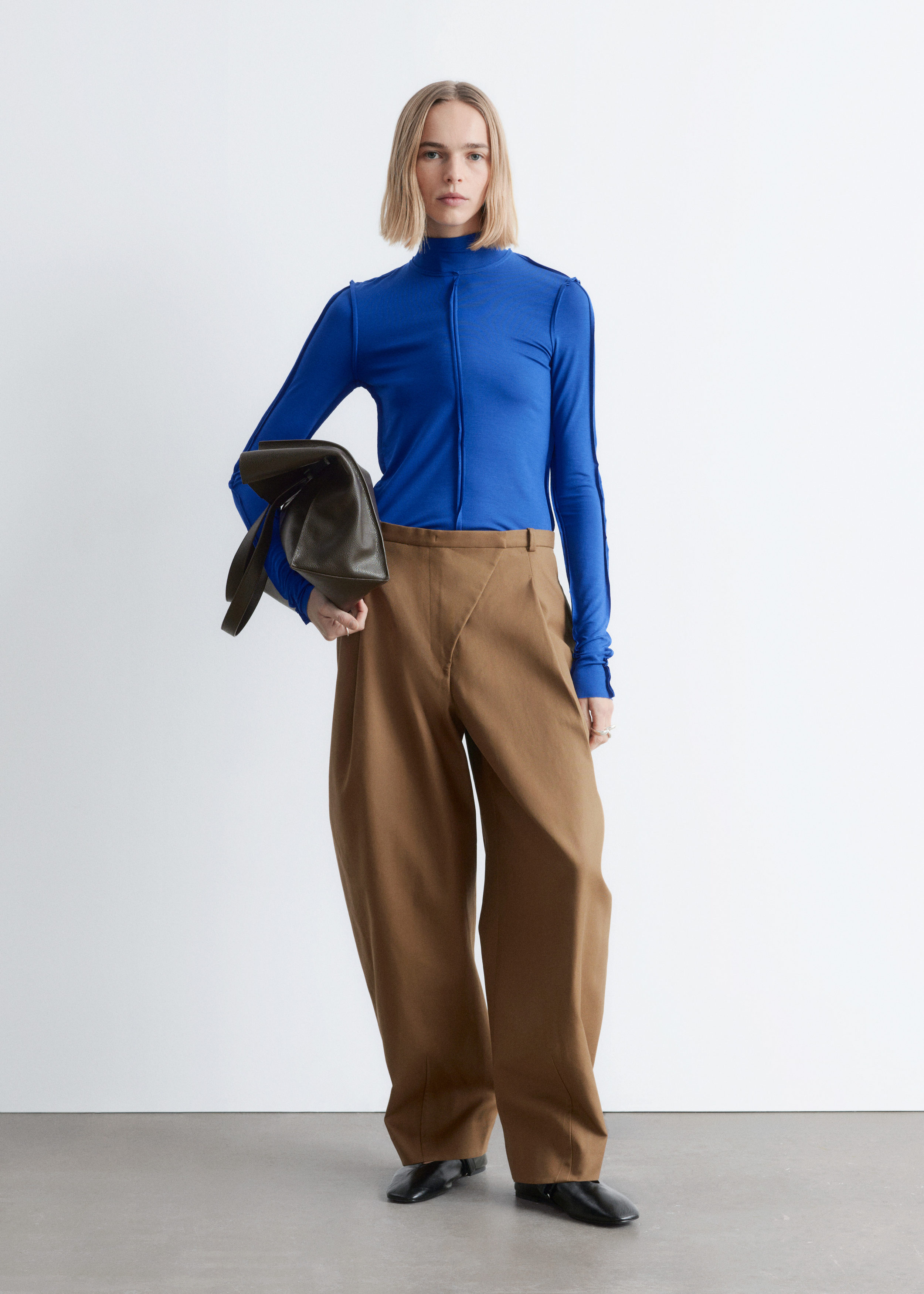 & Other Stories LONG-SLEEVE TURTLENECK TOP