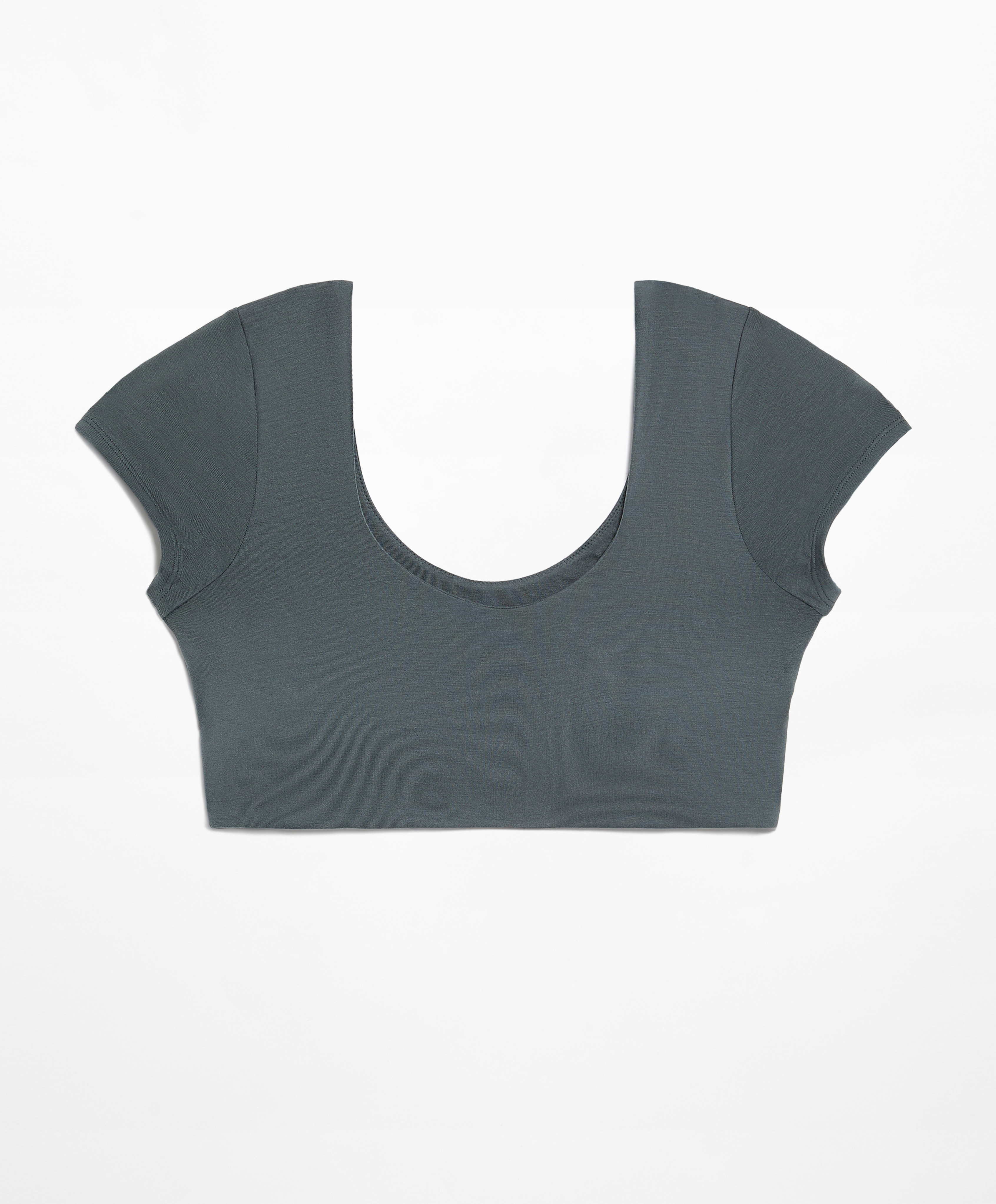 OYSHO Short-sleeved bra top with modal