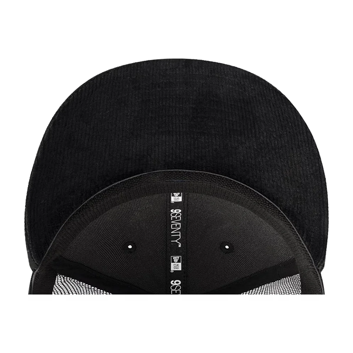 New Era Men's Tonal Seminole Logo Adjustable 970SS Quilted Trucker - Black - MoB Apparel