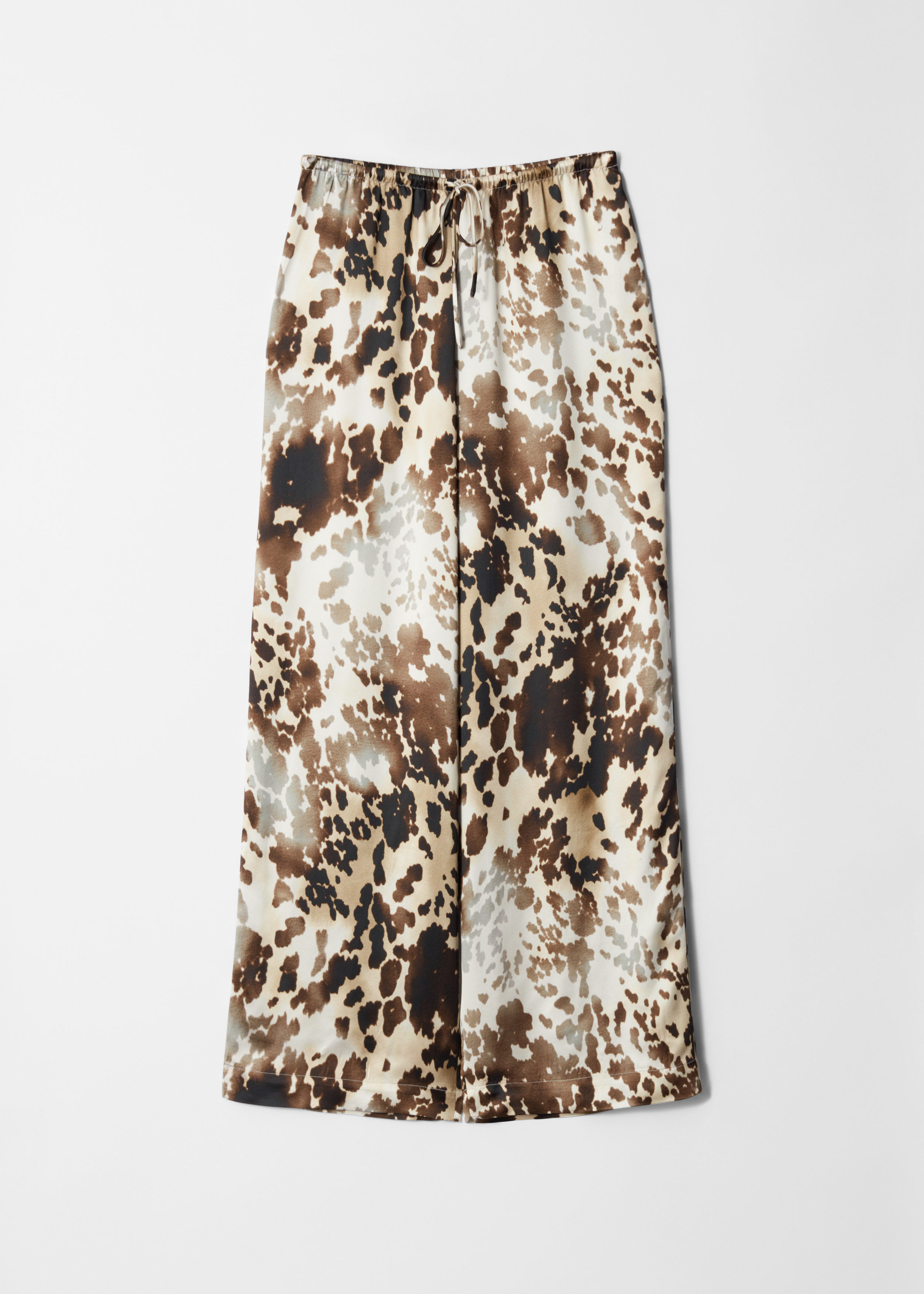 & Other Stories DRAWSTRING SATIN TROUSERS