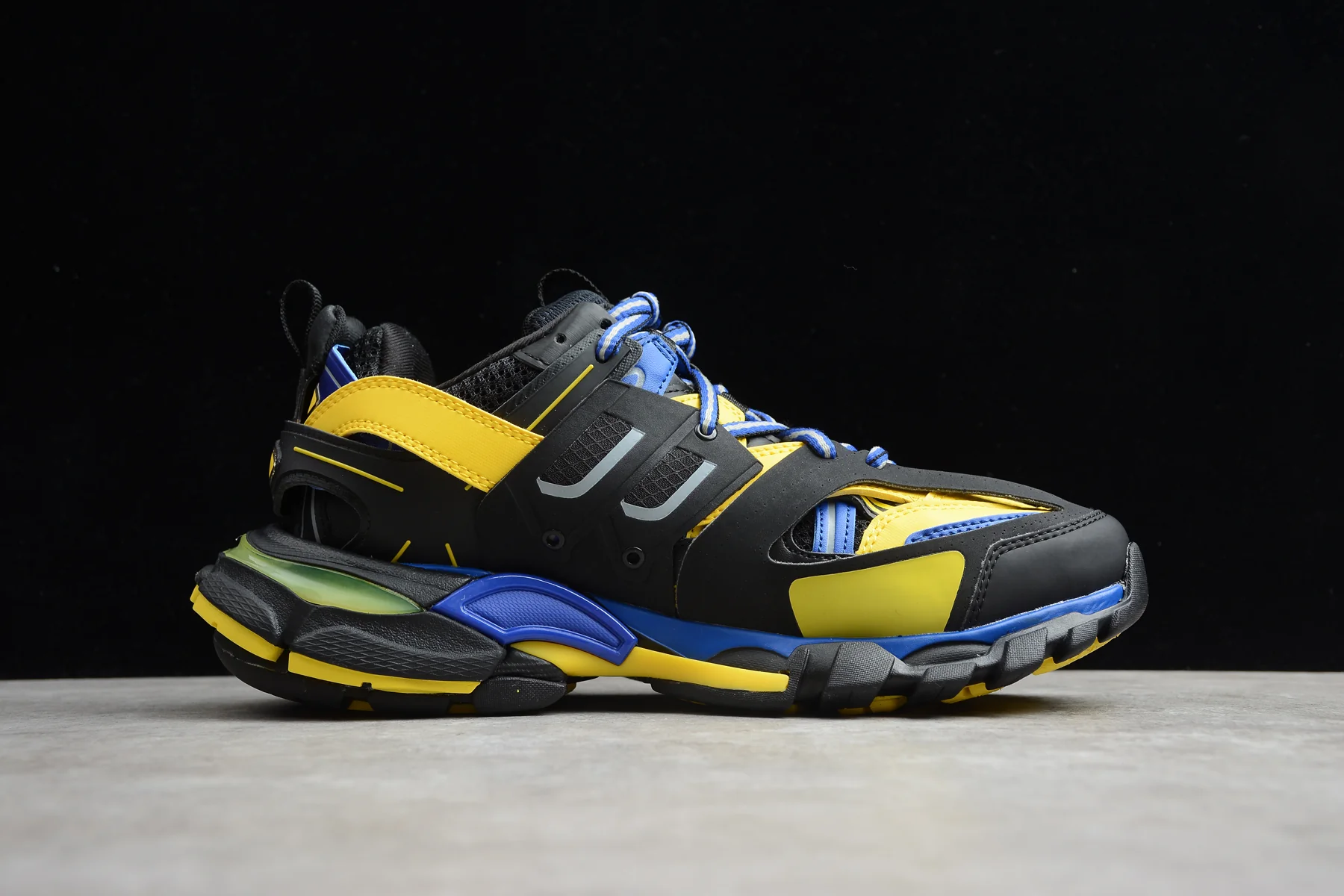 Balenciaga Track Trainer – Black Yellow - Sneaker Replica Workshop
