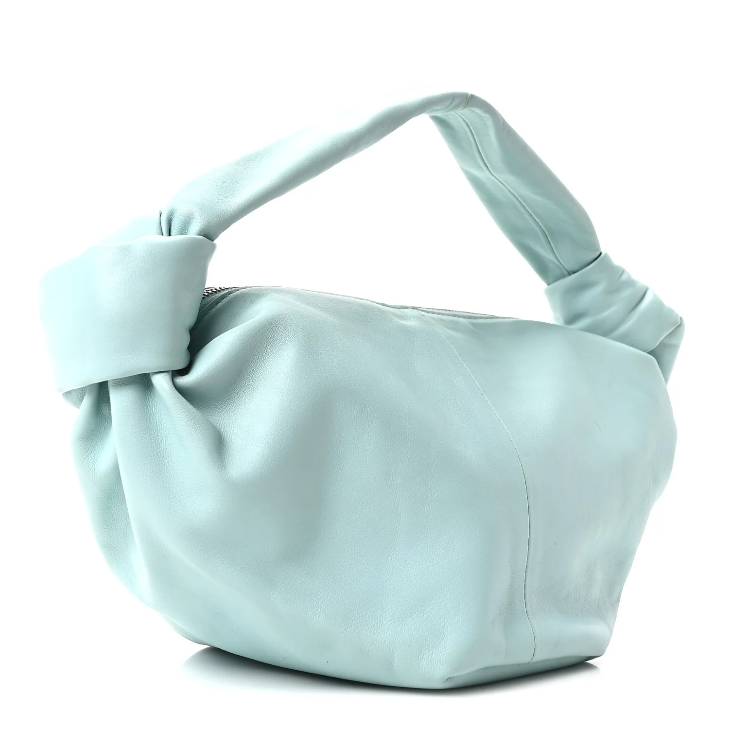 Calfskin Mini Double Knot Bag Spearmint - Top Club