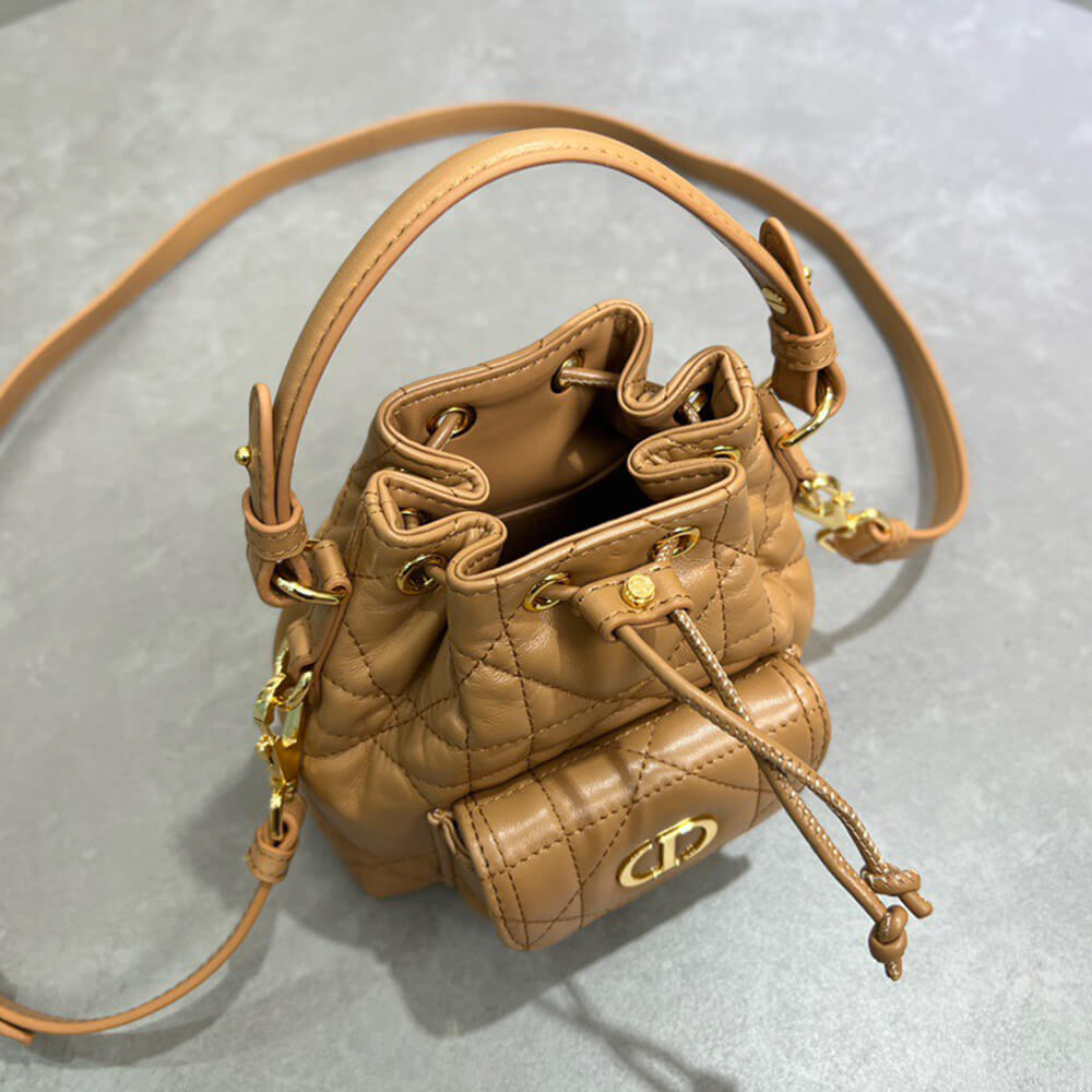 Dior Caro Nano Bucket Bag(HIGH-END GRADE) - Top Club