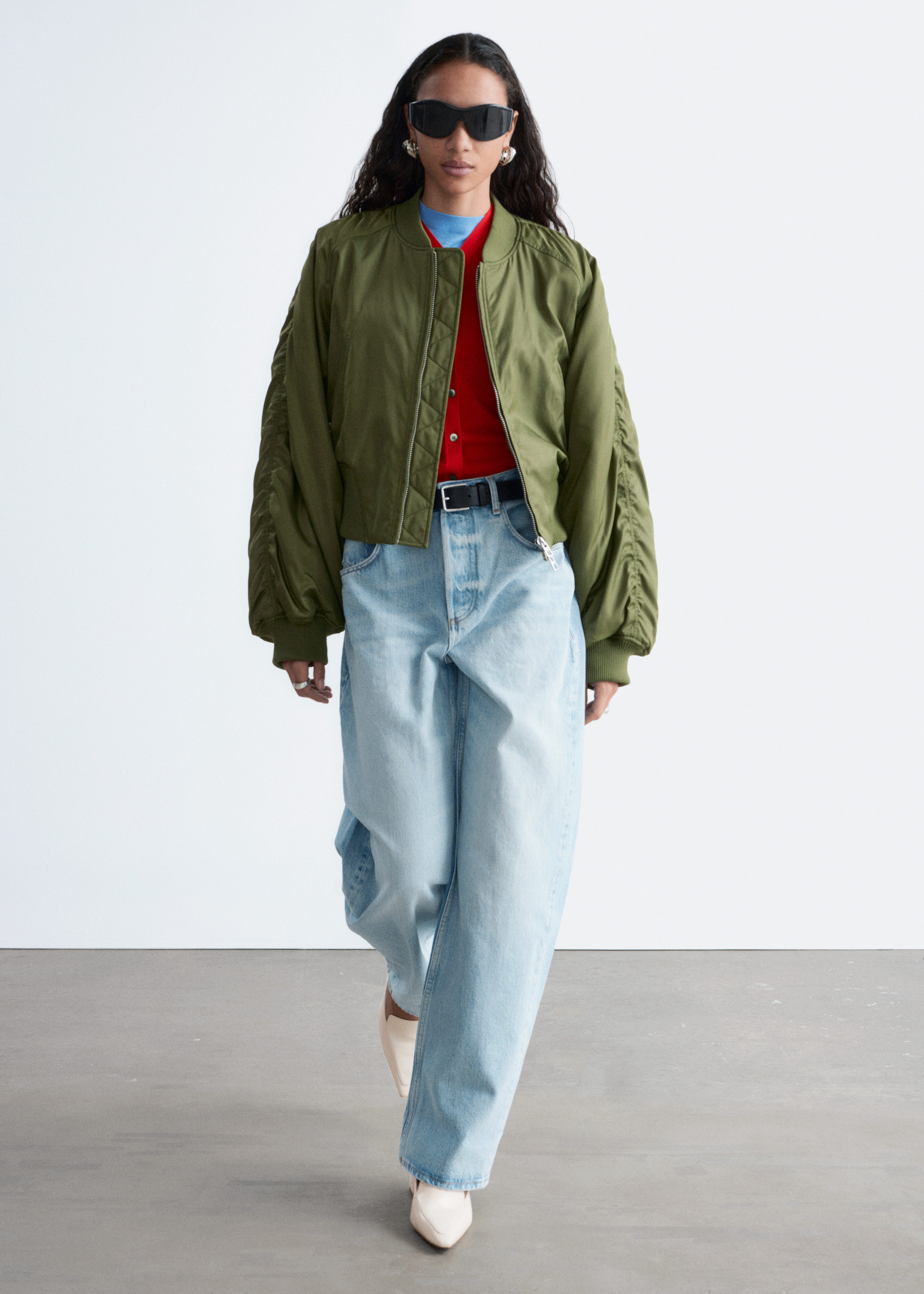 & Other Stories BARREL-LEG JEANS