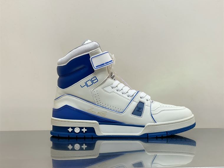 LOUIS VUITTON LV TRAINER SNEAKER BOOT   LVS071 - Sneaker Replica Workshop