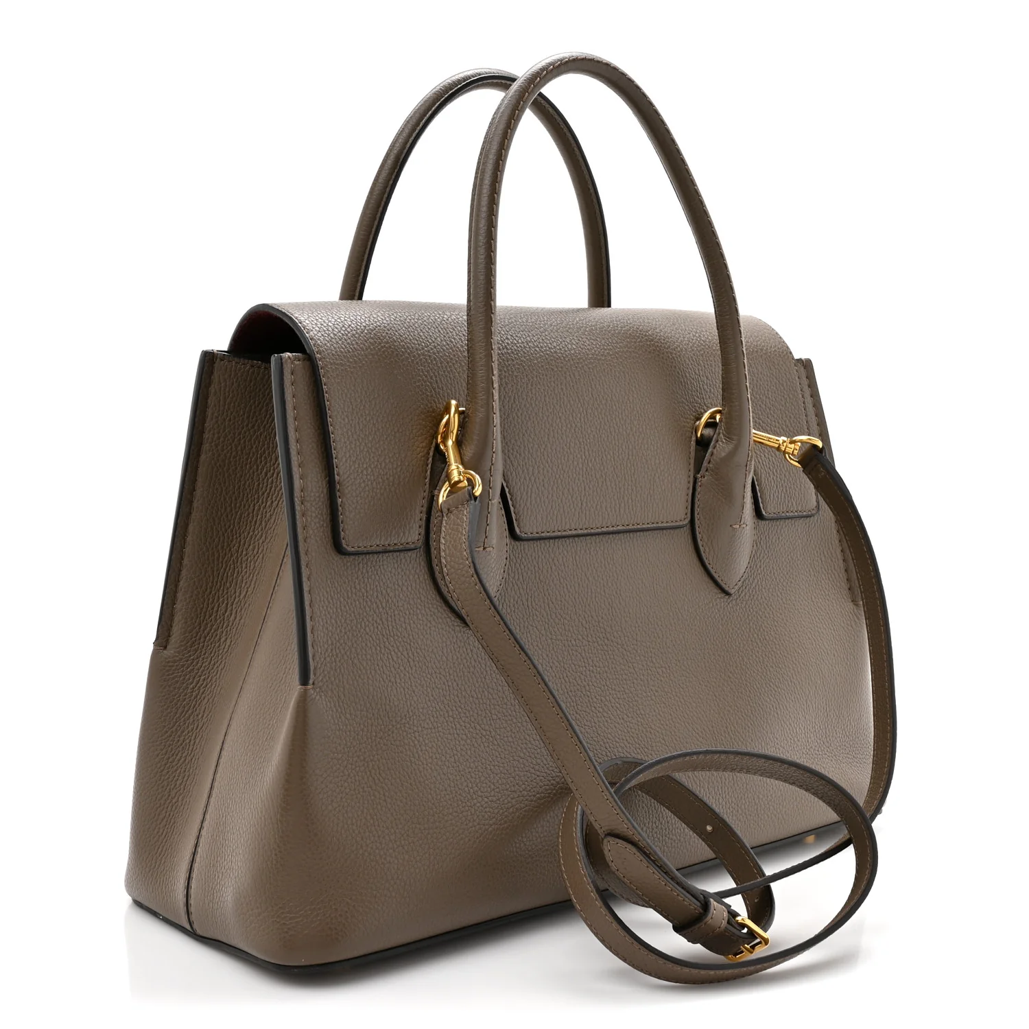 Small Classic Grain Calfskin Seaton Clay - Top Club