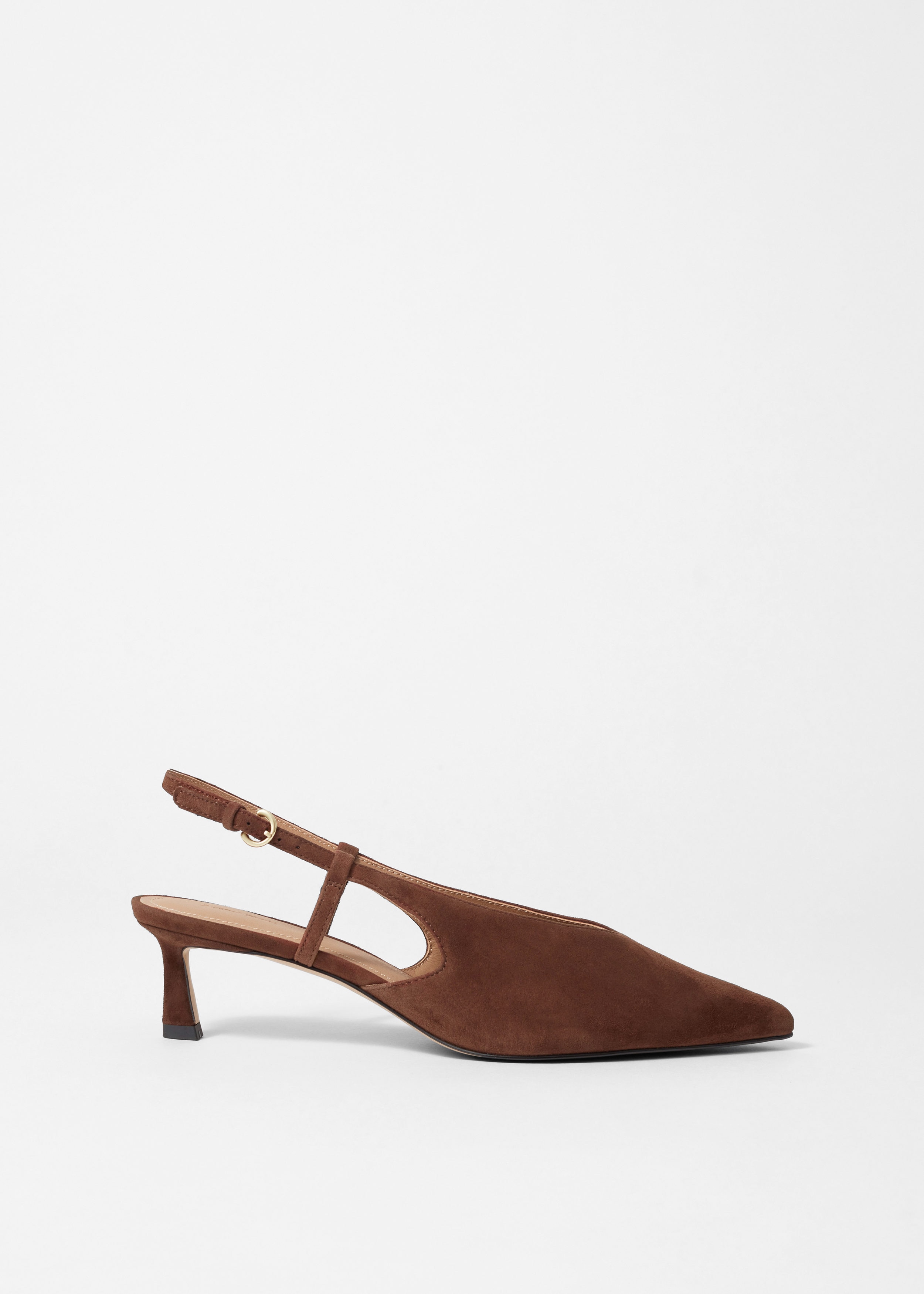 & Other Stories CLASSIC LEATHER SLINGBACK PUMPS
