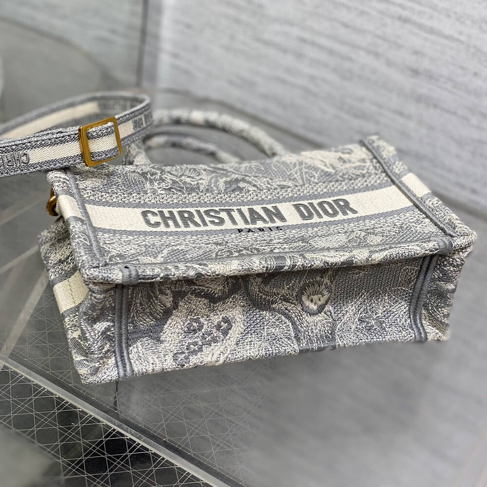 DIOR Mini Dior Book Tote - Top Club
