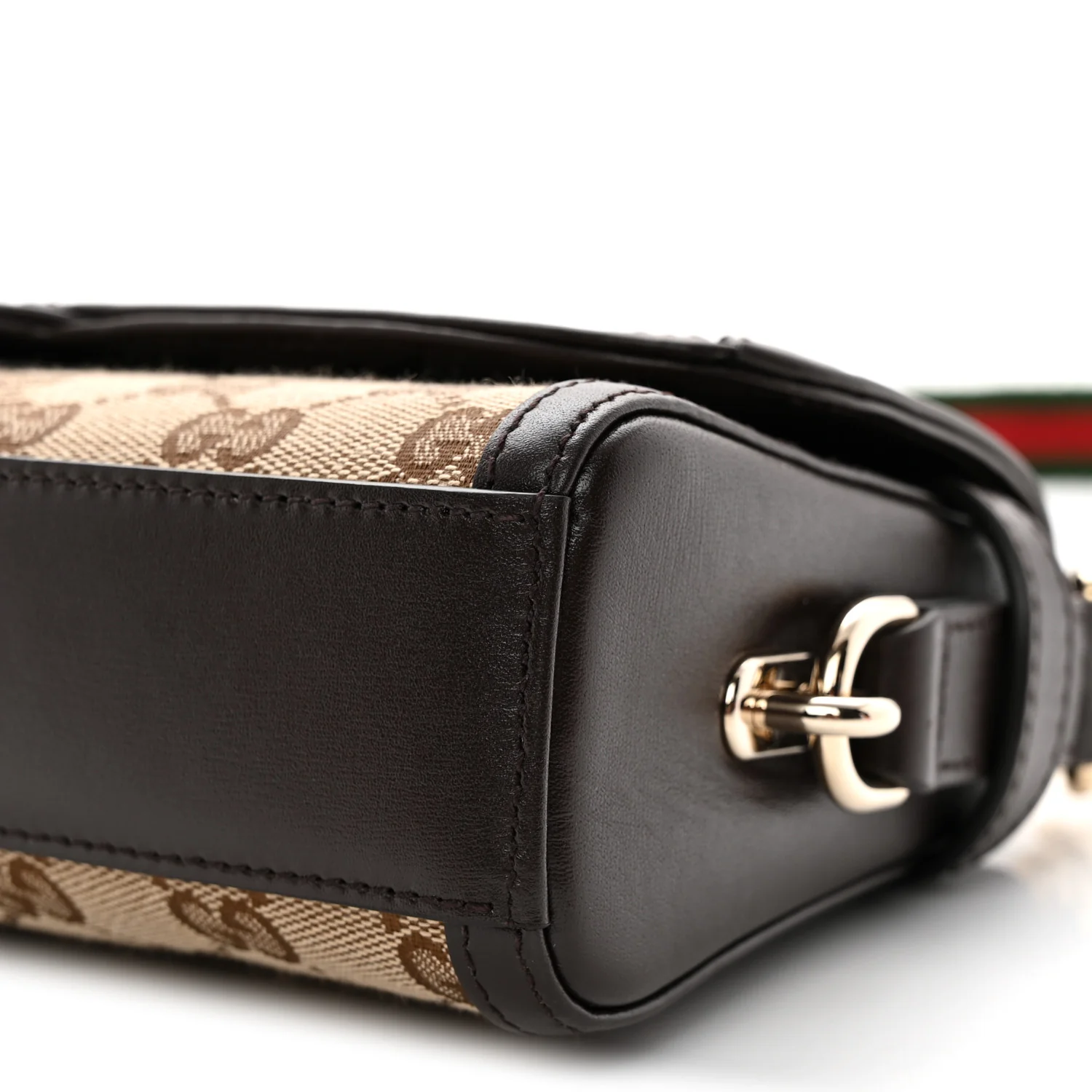 GG Monogram Small Luce Shoulder Bag Beige Ebony - Top Club